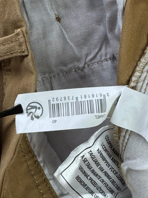 TEX® Waist: 32" | Khaki | Chino Shorts | Cotton - Elastane | 1713 - Genuine Maal