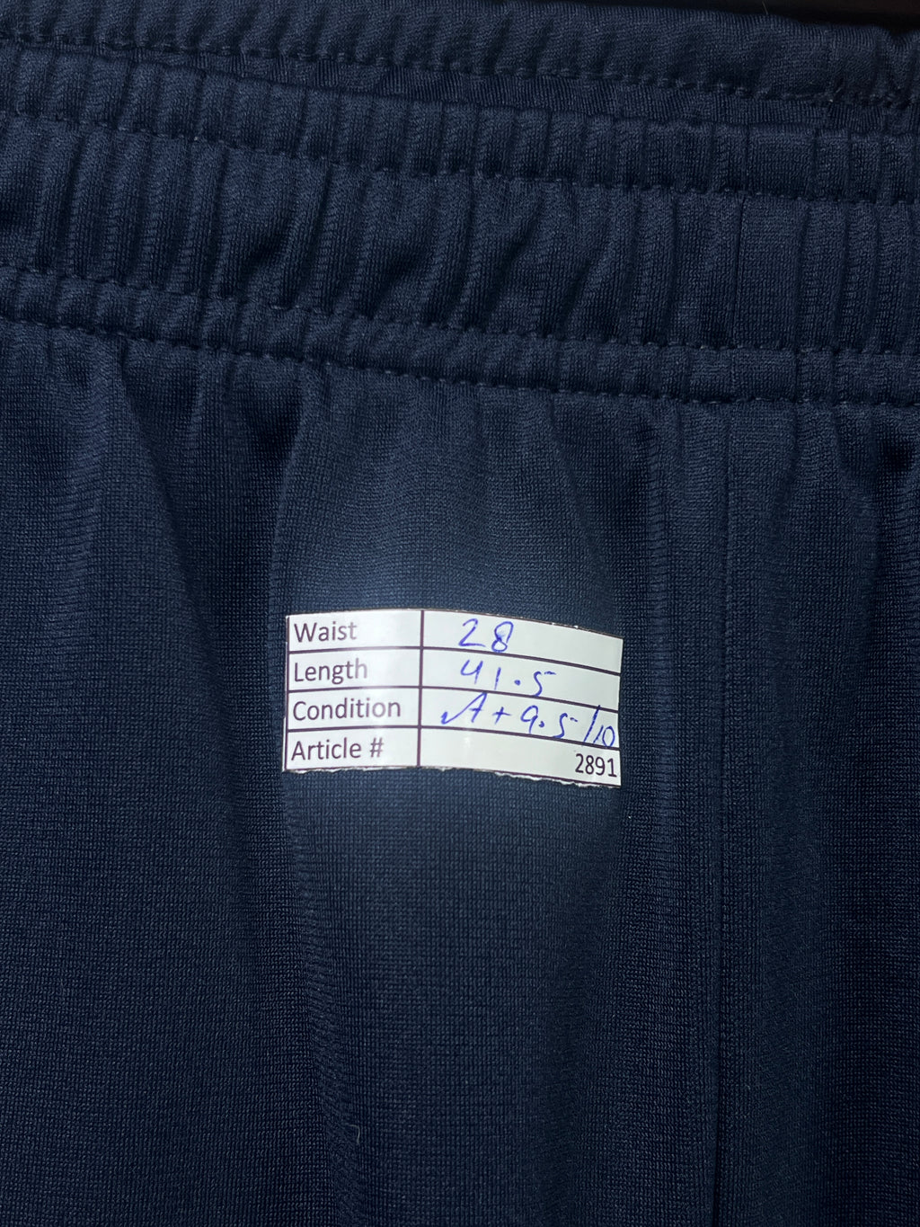 Zico® Waist: 28" | Navy Blue | Trouser | Fleece Lining | 2891 - Genuine Maal