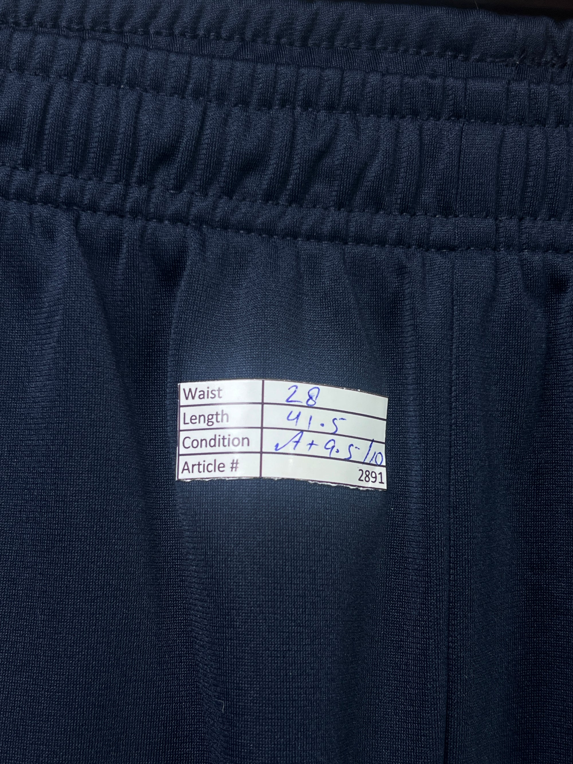 Zico® Waist: 28" | Navy Blue | Trouser | Fleece Lining | 2891 - Genuine Maal