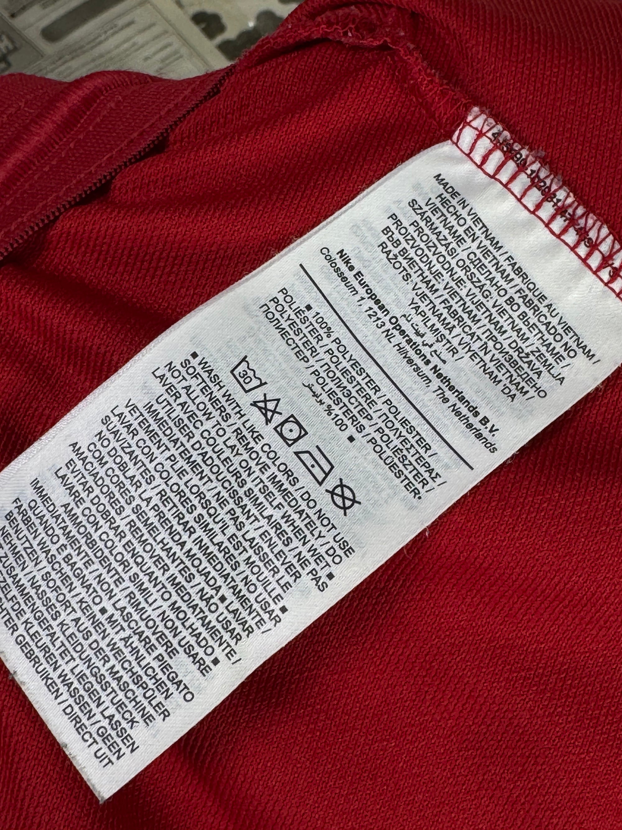 Jordan® Waist: 28" to 30 | Red | Poly | Trouers | 1144 - Genuine Maal