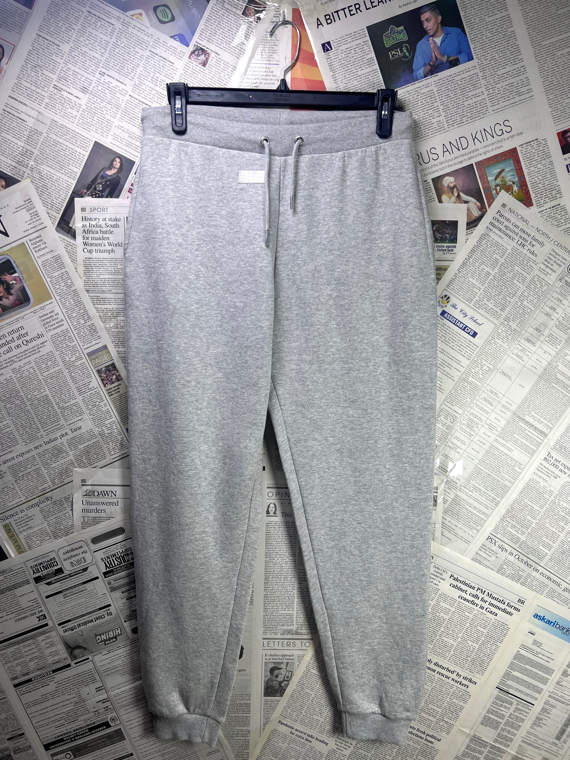 MAN® Waist: 32" | Grey | Trouser | Fleece Lining | 2410 - Genuine Maal