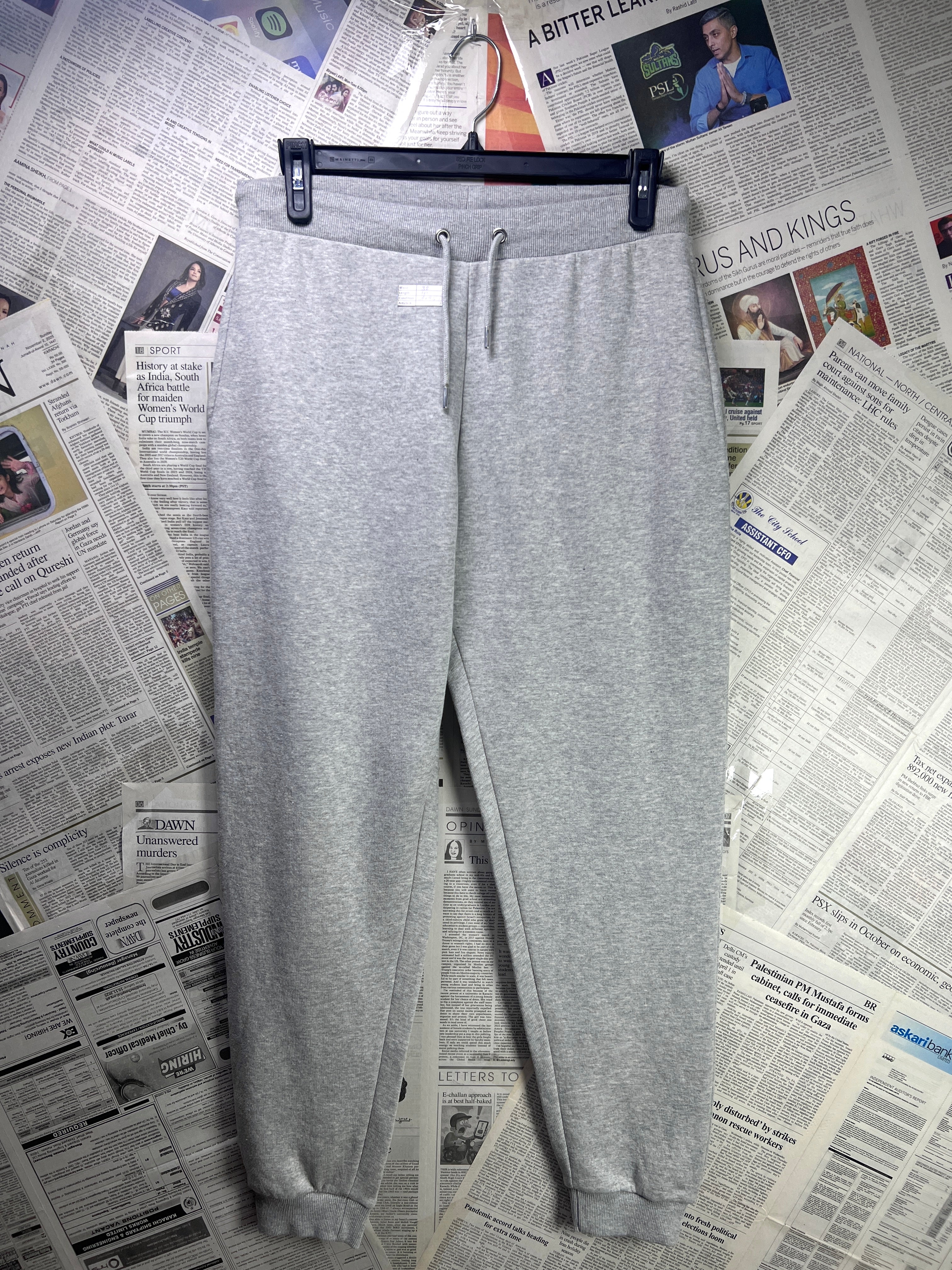 MAN® Waist: 32" | Grey | Trouser | Fleece Lining | 2410 - Genuine Maal