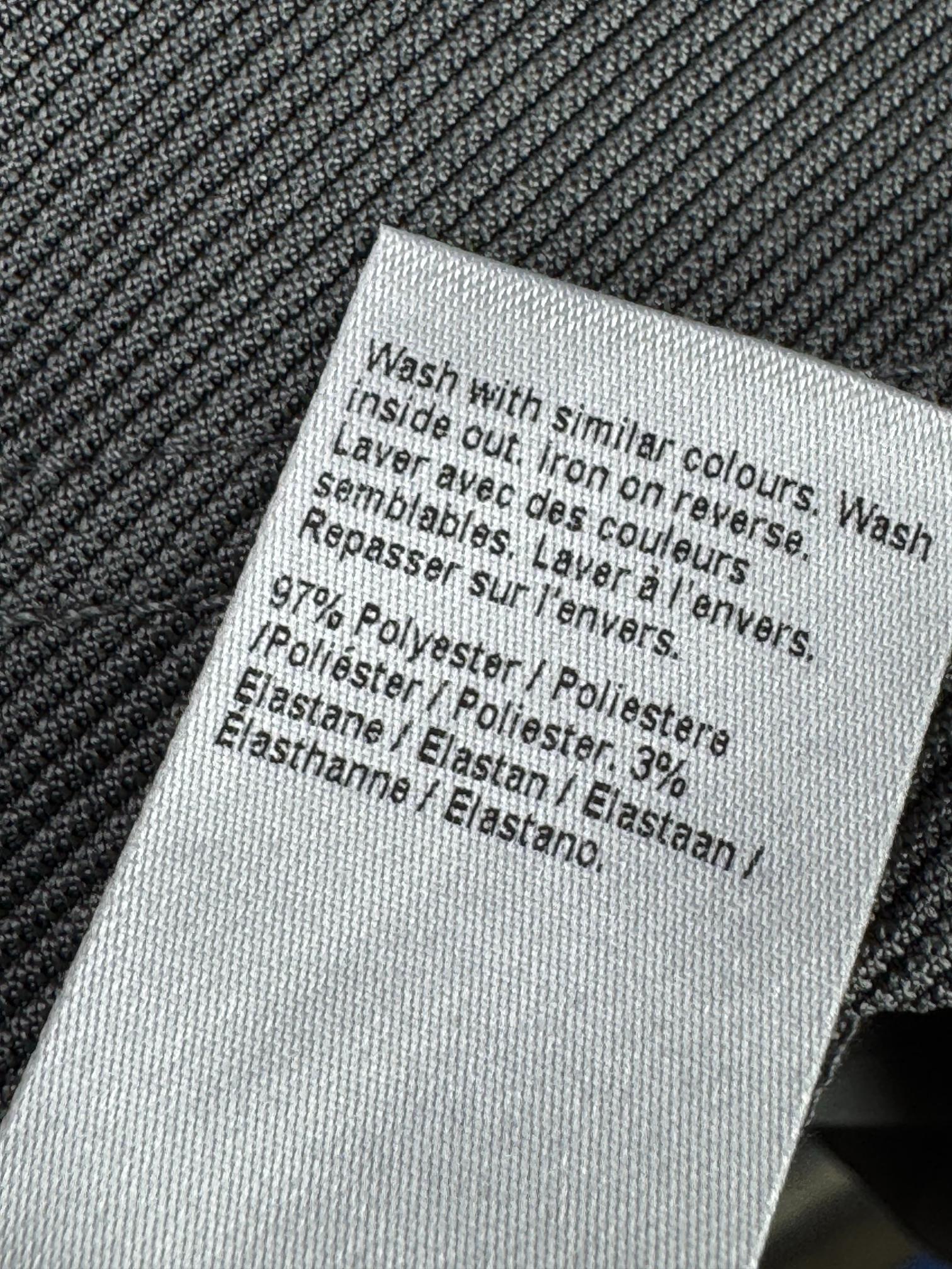 River Island® Medium | Chest: 21.5" | Grey | Polo Shirt | Poly-Elastane | M5 - 5572 - Genuine Maal