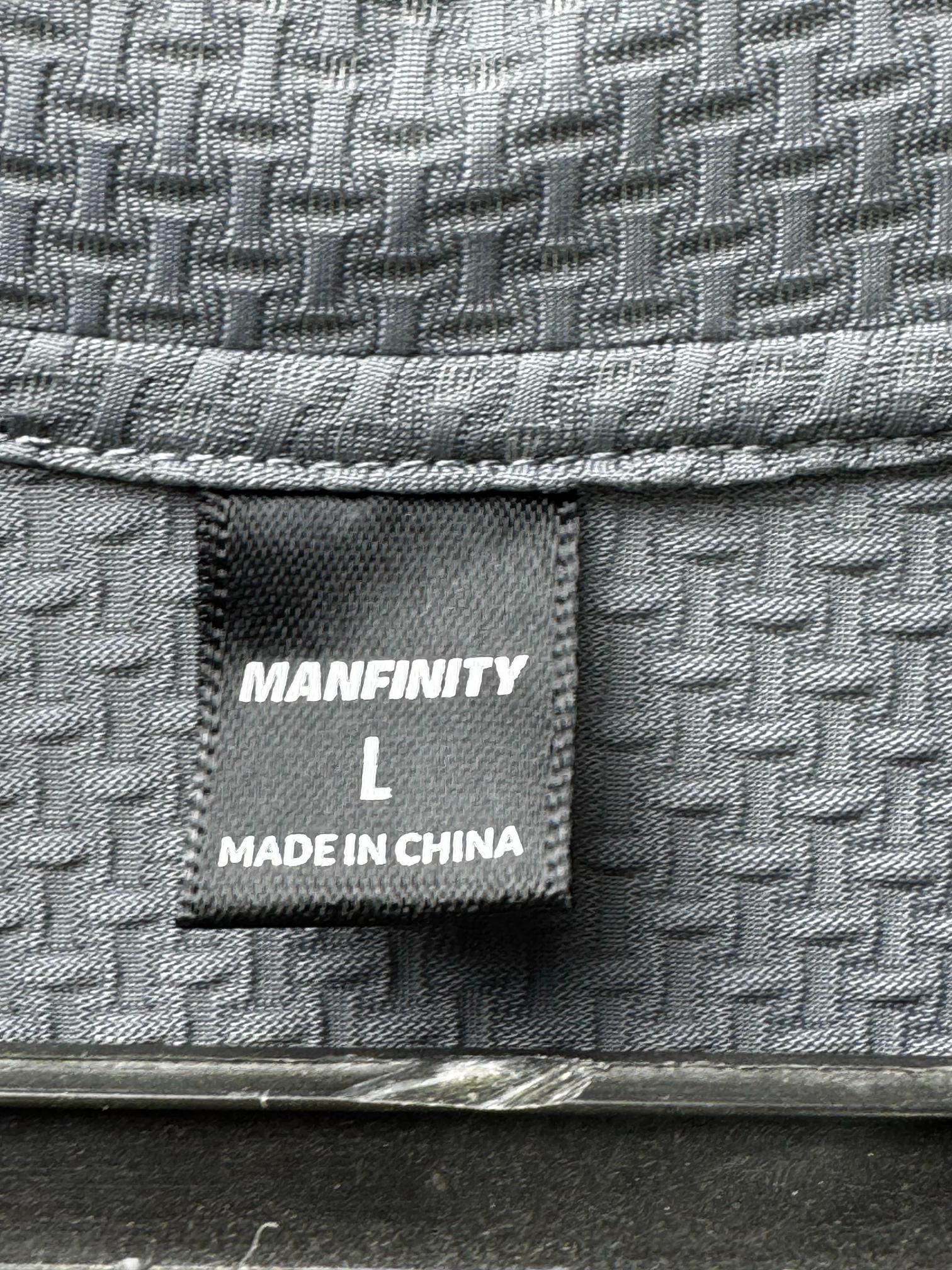 Manfinity® Medium | Chest: 21.5" | Grey | Polo Shirt | Poly-Elastane | M5 - 5559 - Genuine Maal