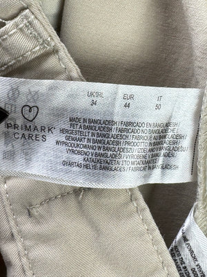 Denim CO.® Waist: 34" | Beige | Chino Shorts | Cotton | 1710 - Genuine Maal