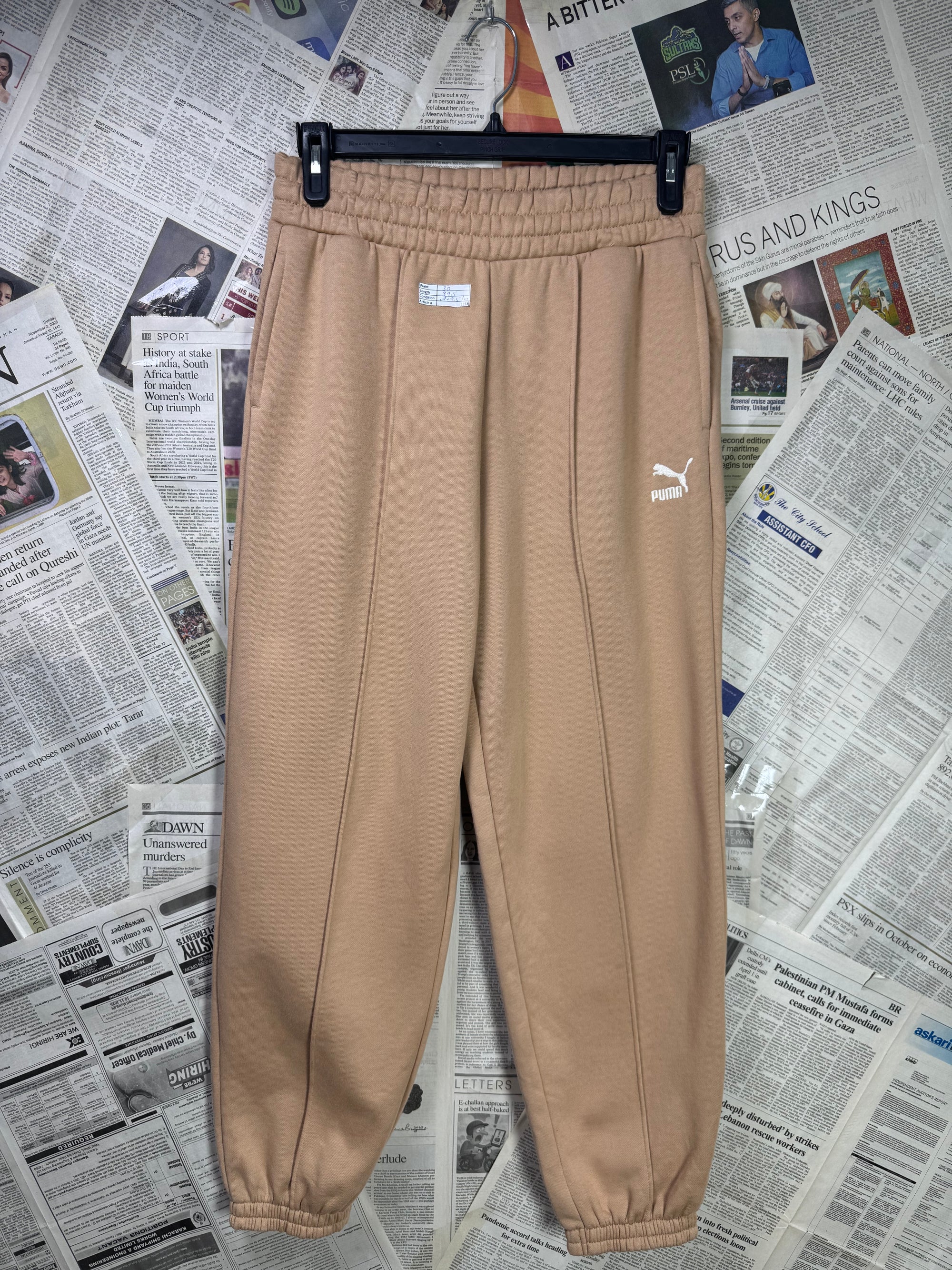 P*ma® Waist: 30" | Acorn | Trouers | inner: Fleece | Cotton - Poly | 1153 - Genuine Maal