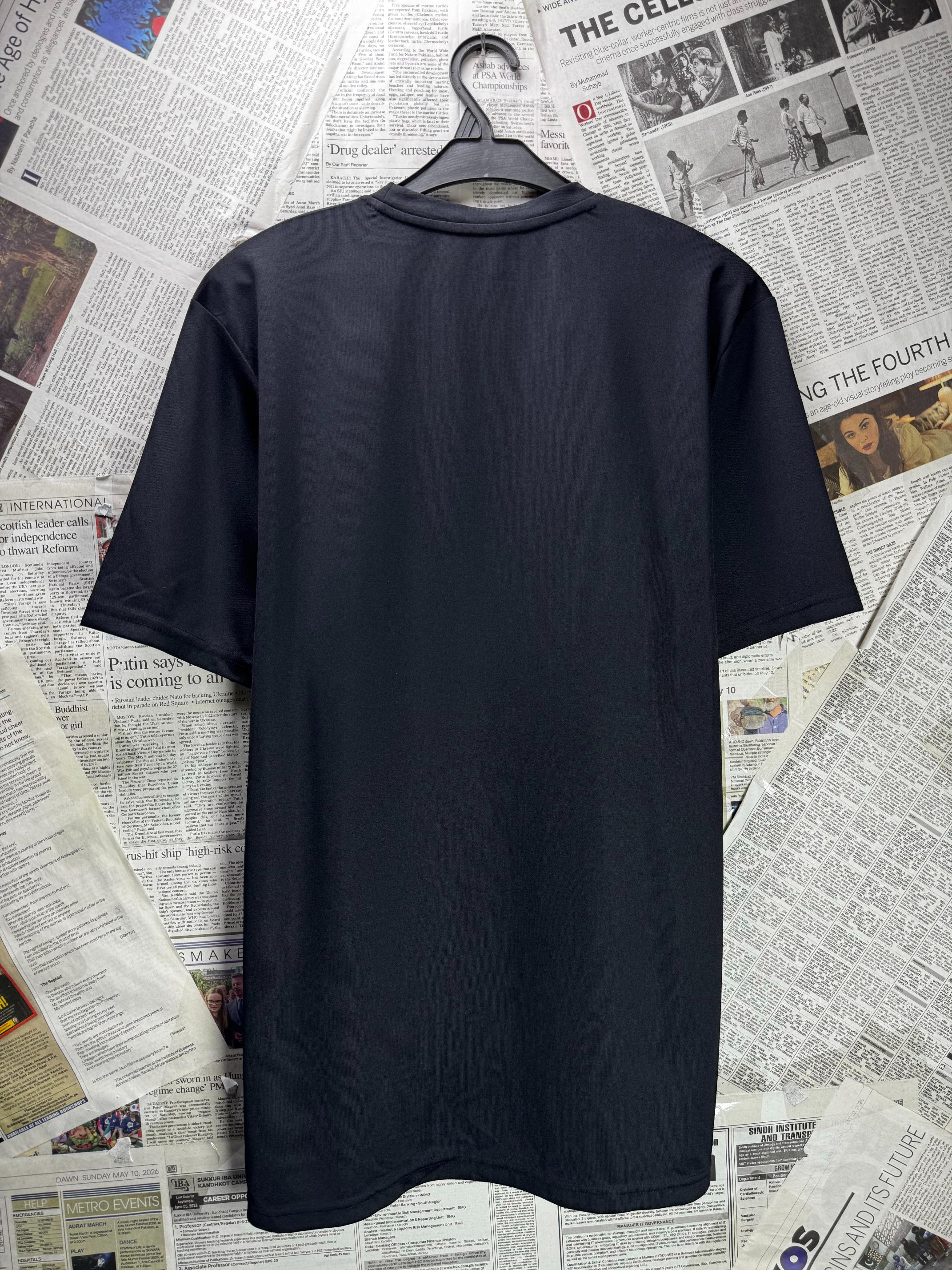 Castore® Medium | Chest: 21.5" | Black | T-Shirt | Polyester | M5 - 5565 - Genuine Maal