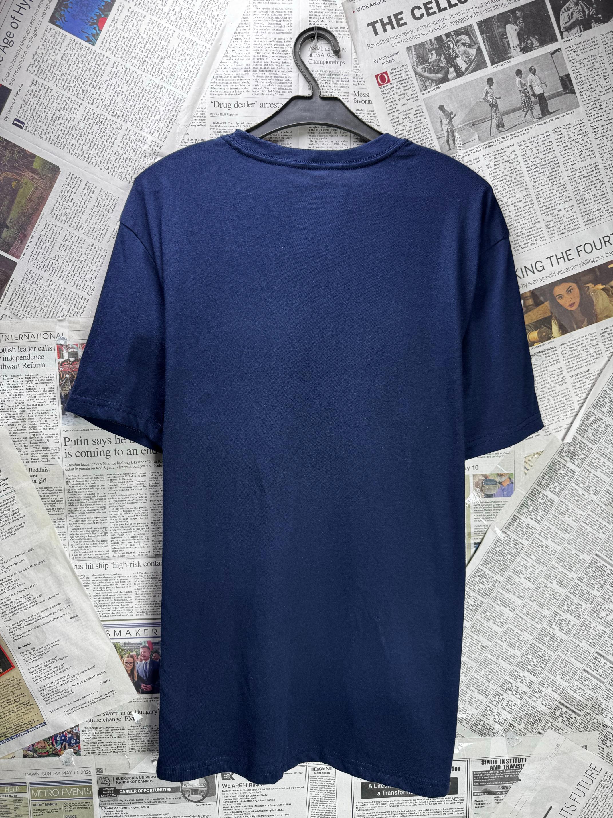Atheletic Works® Medium | Chest: 21.5" | Blue | T-Shirt | Poly-Cotton | M5 - 5569 - Genuine Maal
