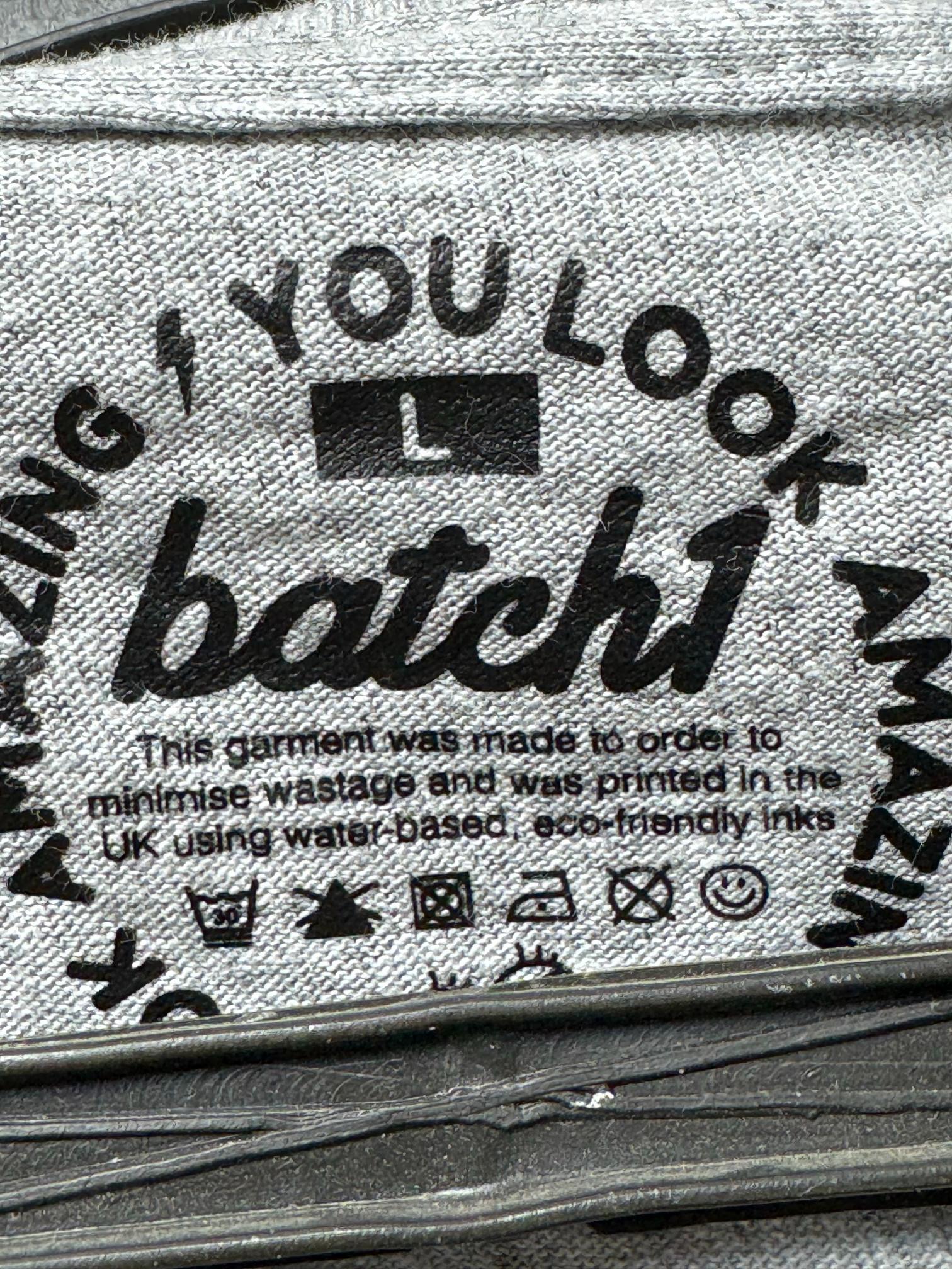Batch1® Medium | Chest: 22" | Grey | T-Shirt | M5 - 5571 - Genuine Maal