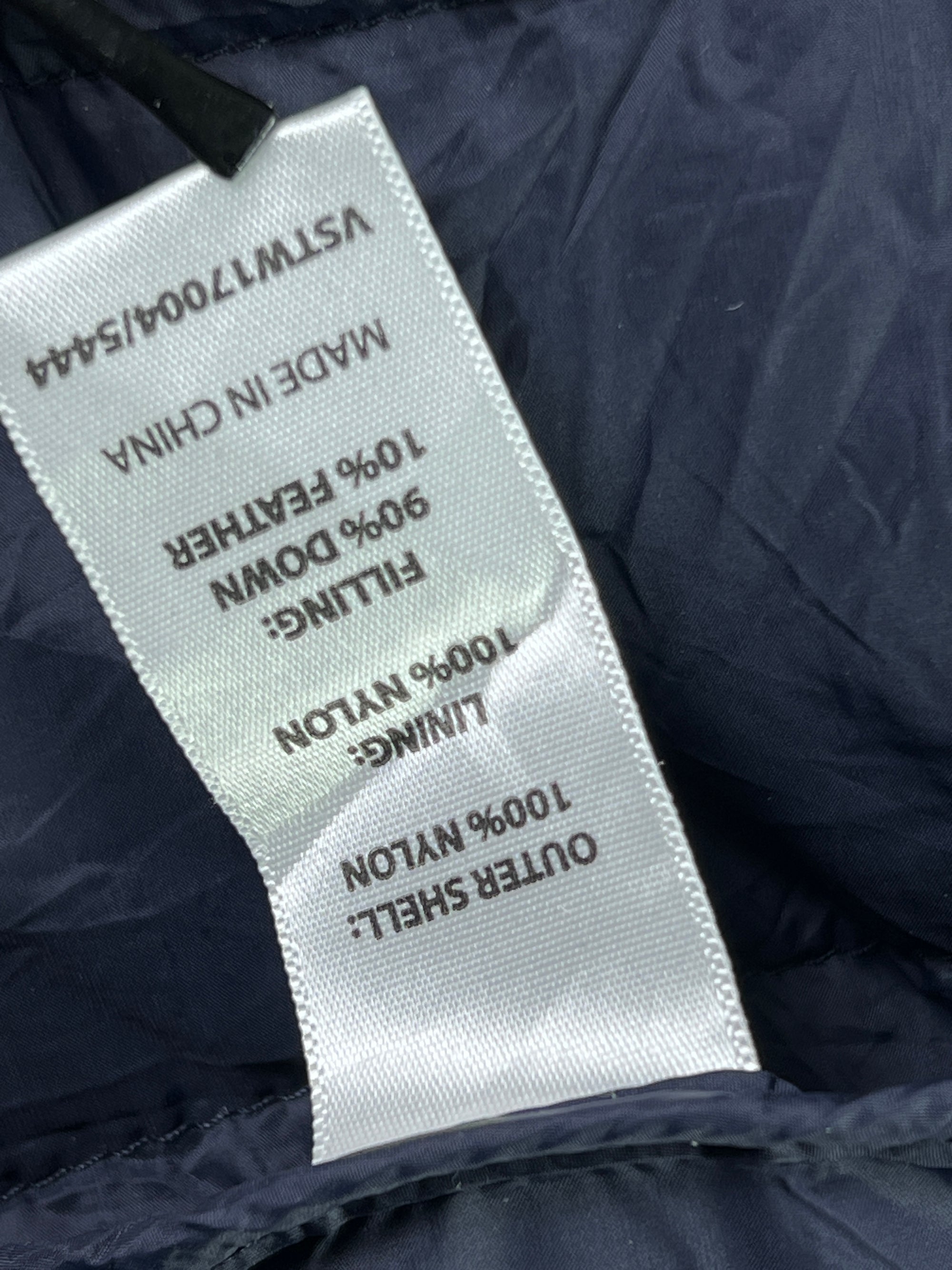 Gazman® Medium | Chest: 22" | Navy Blue | Sleeveless Puffer Jacket | Down/Feather Filling | 1765 - Genuine Maal