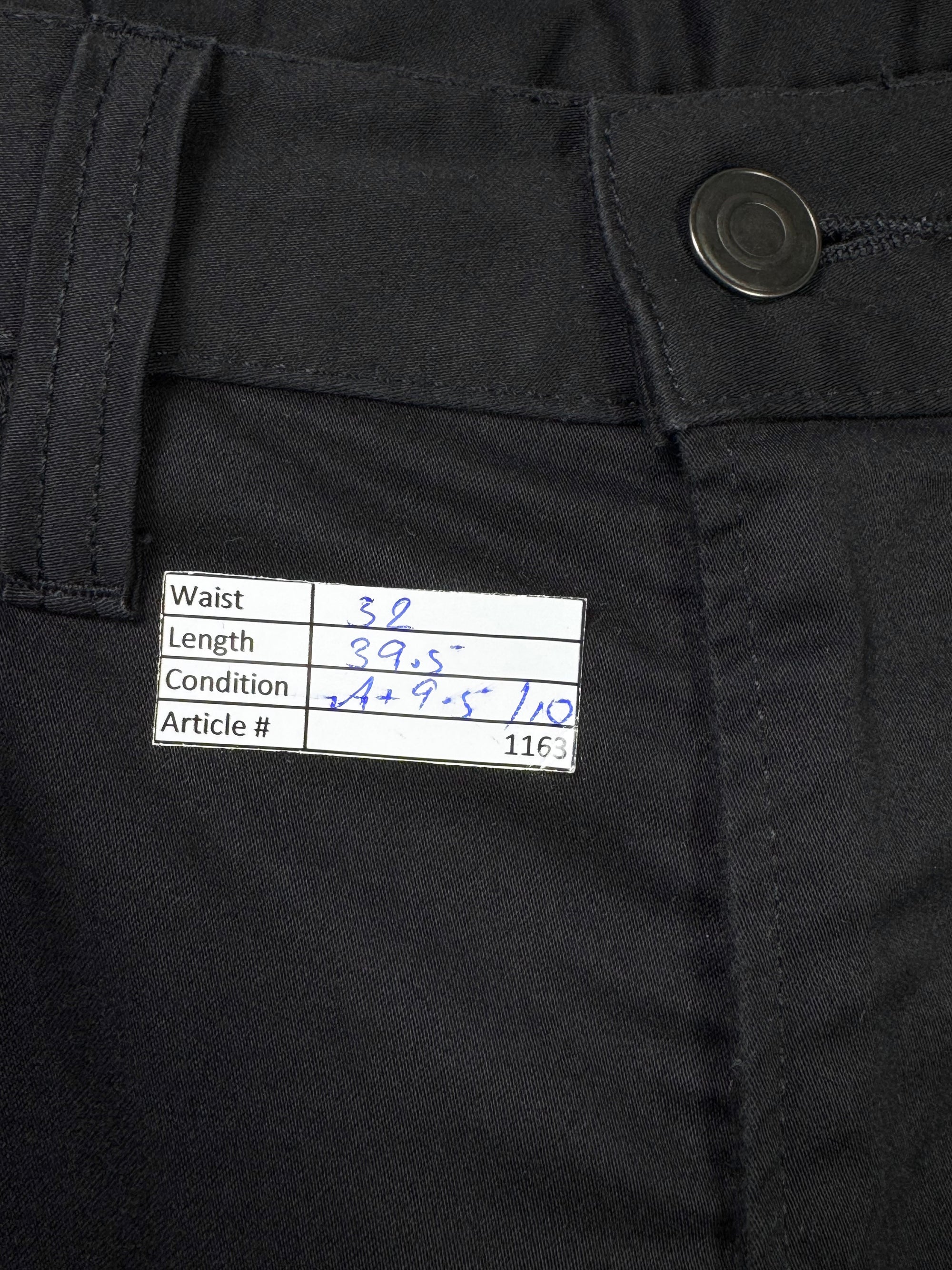 Uniqlo® Waist: 32" | Black | Cotton | Chinos Pants | 1163 - Genuine Maal