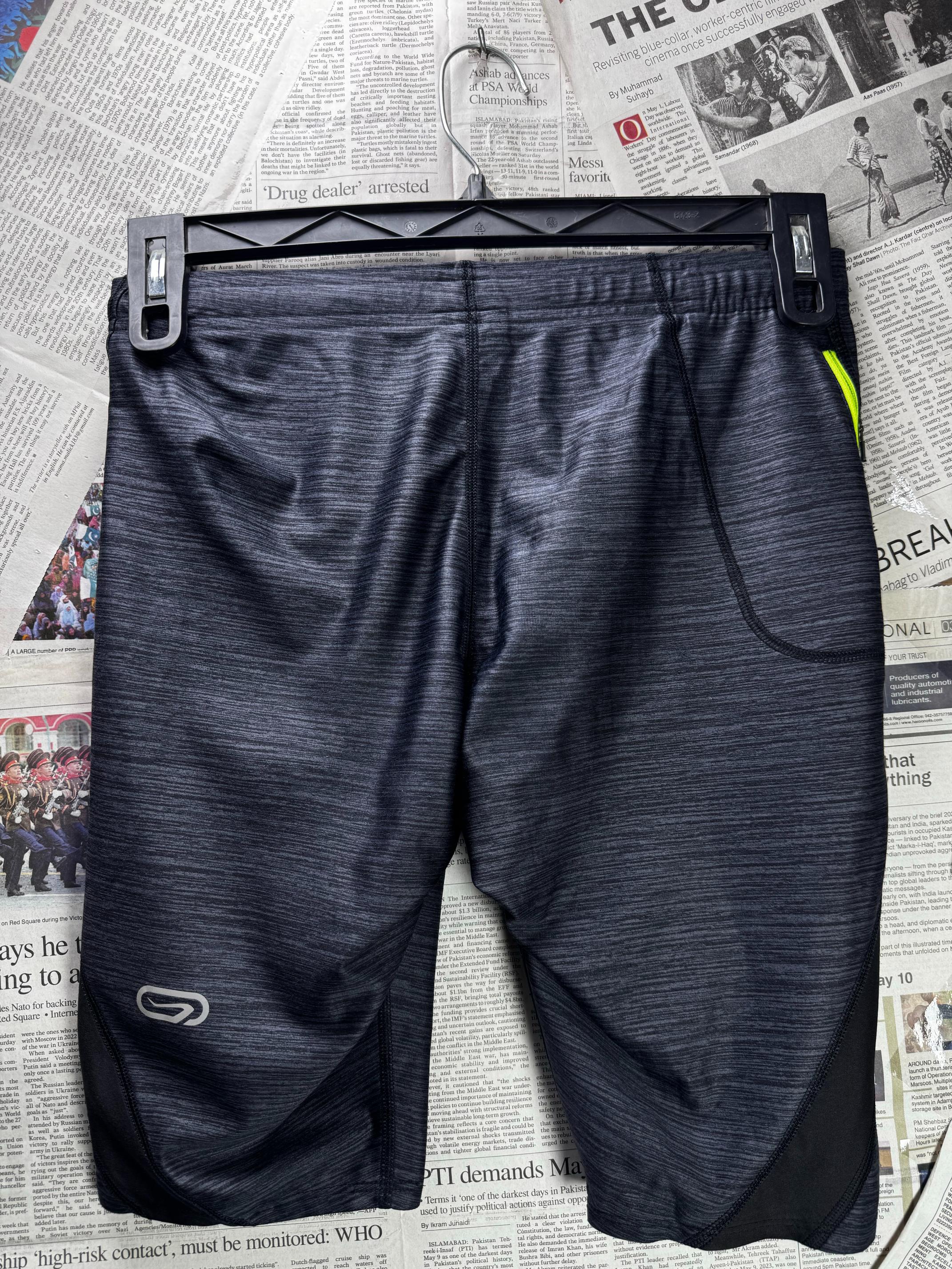 Kalenji® Waist: 28" to 30" | Grey | Sports Shorts | M5 - 2802 - Genuine Maal