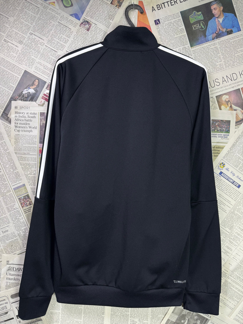 Adid*s® Small | Chest: 19.5" | Black | Jacket | Poly | 2230 - Genuine Maal