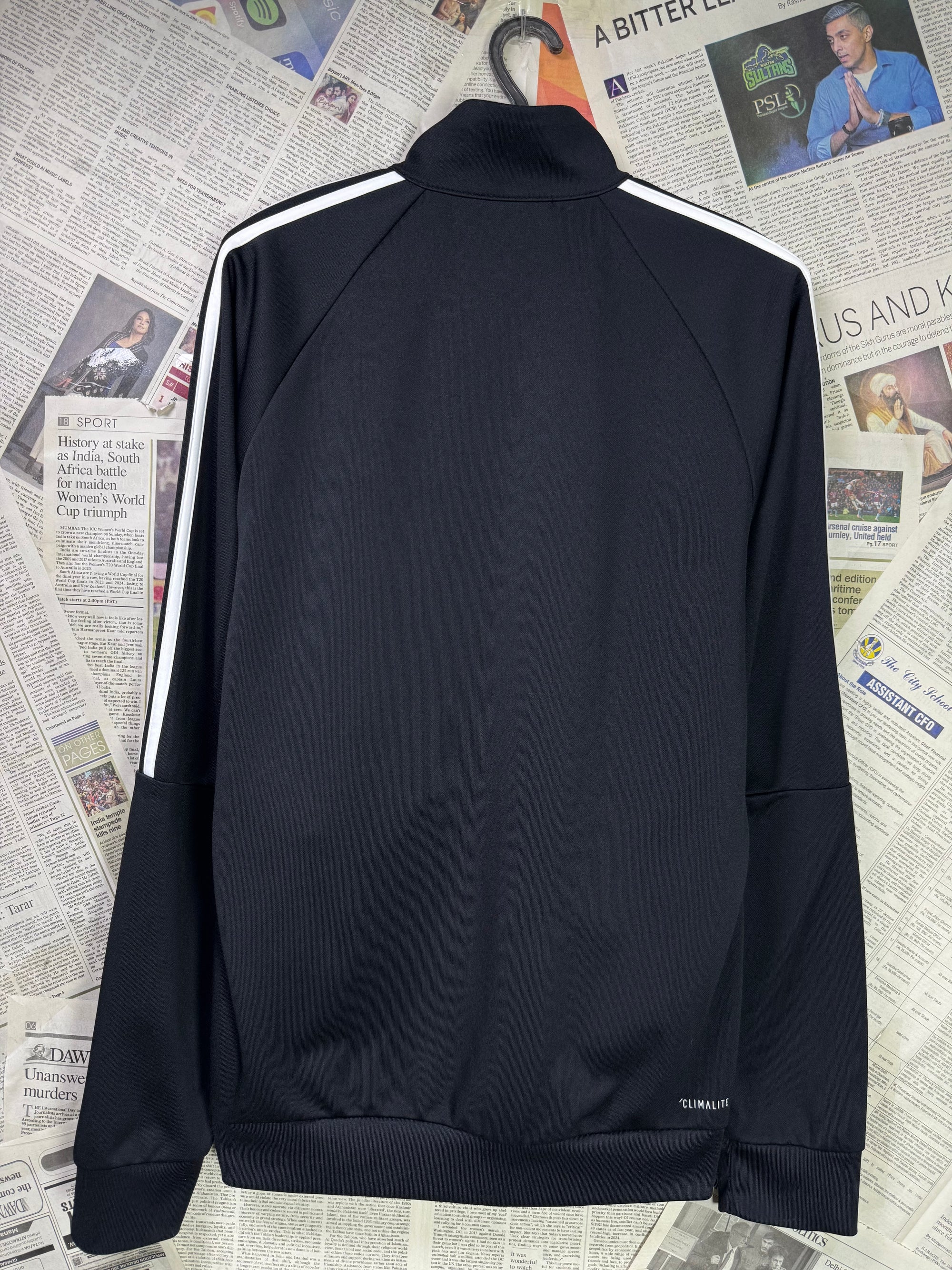 Adid*s® Small | Chest: 19.5" | Black | Jacket | Poly | 2230 - Genuine Maal