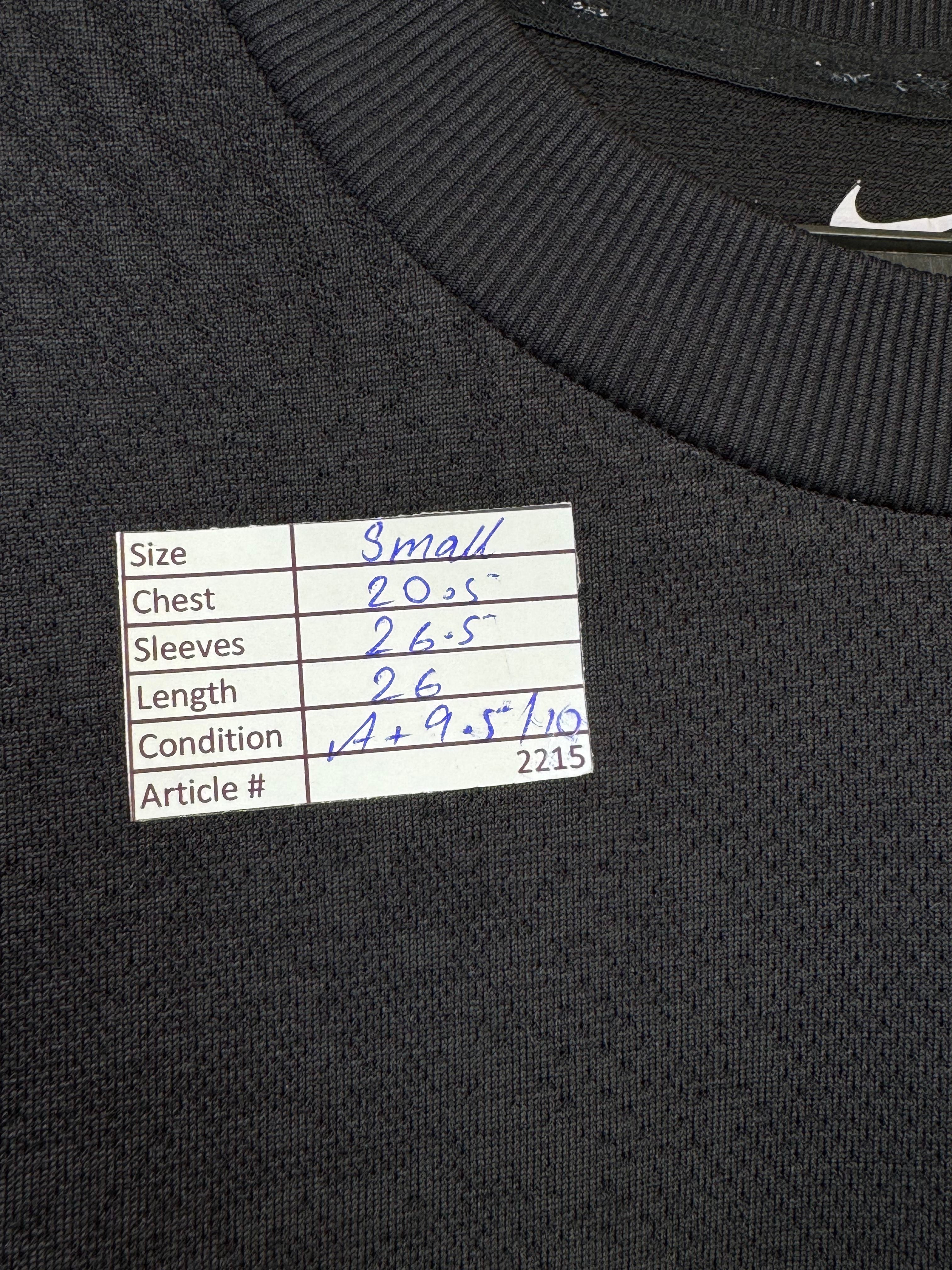 N*ke® Small | Chest: 20.5" | Black | Sweat Shirt | Poly | 2215 - Genuine Maal