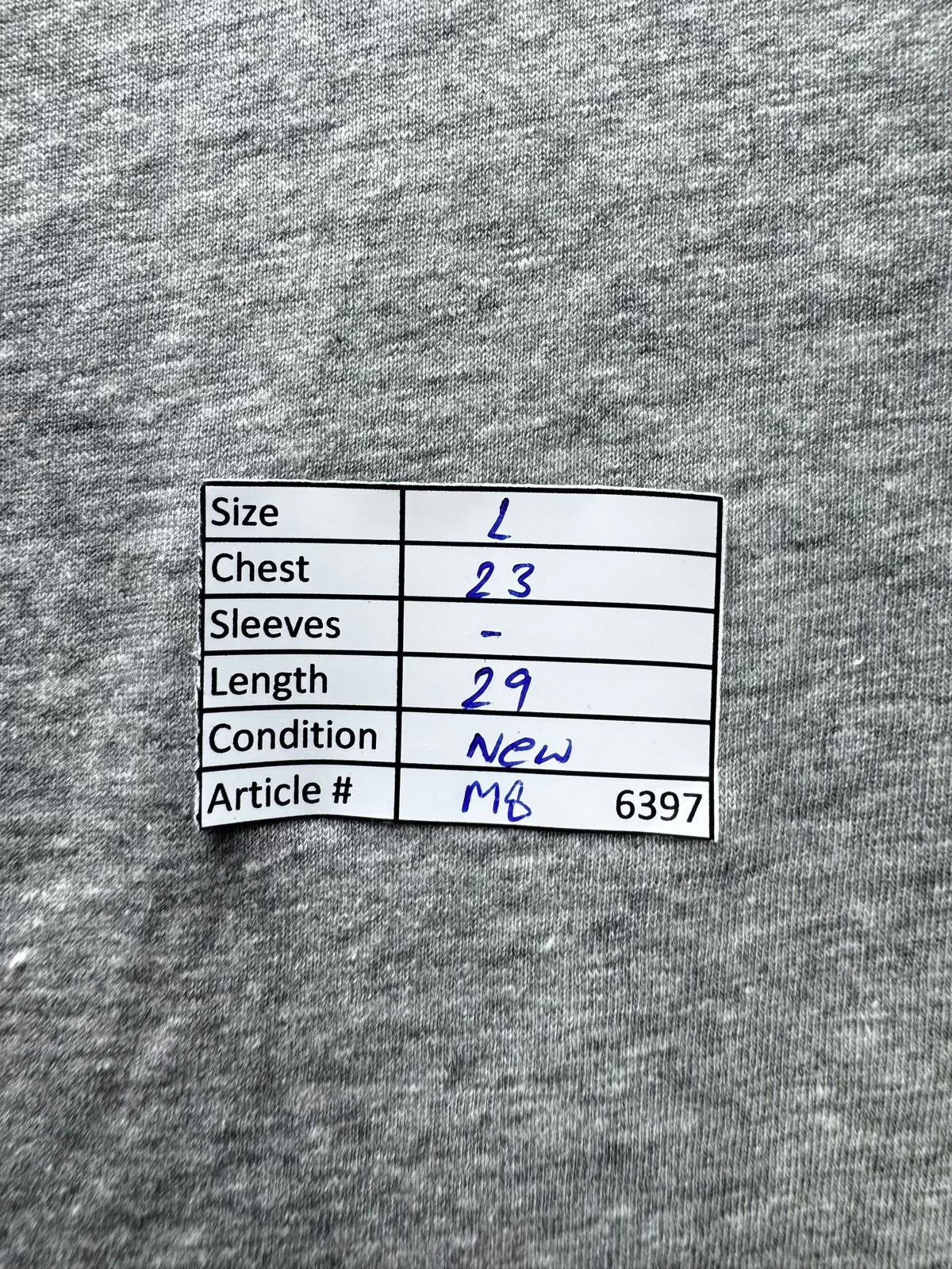 George.® Large | Chest: 23" | Gray | T-Shirt | Poly-Viscose | M8 - 6397