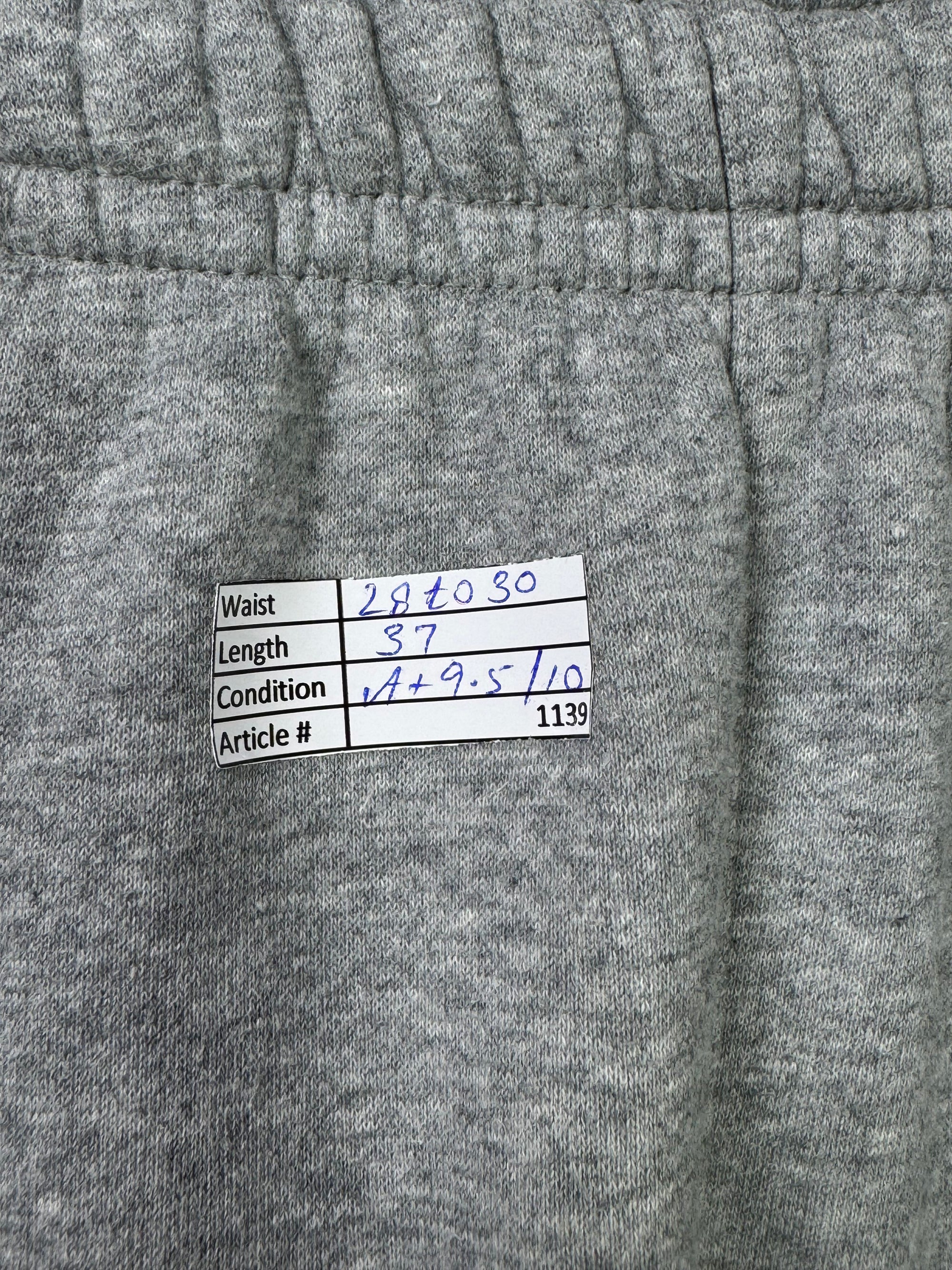 N*ke® Waist: 28" to 30" | Gray | Trouser | Inner: Fleece | Cotton | 1139 - Genuine Maal