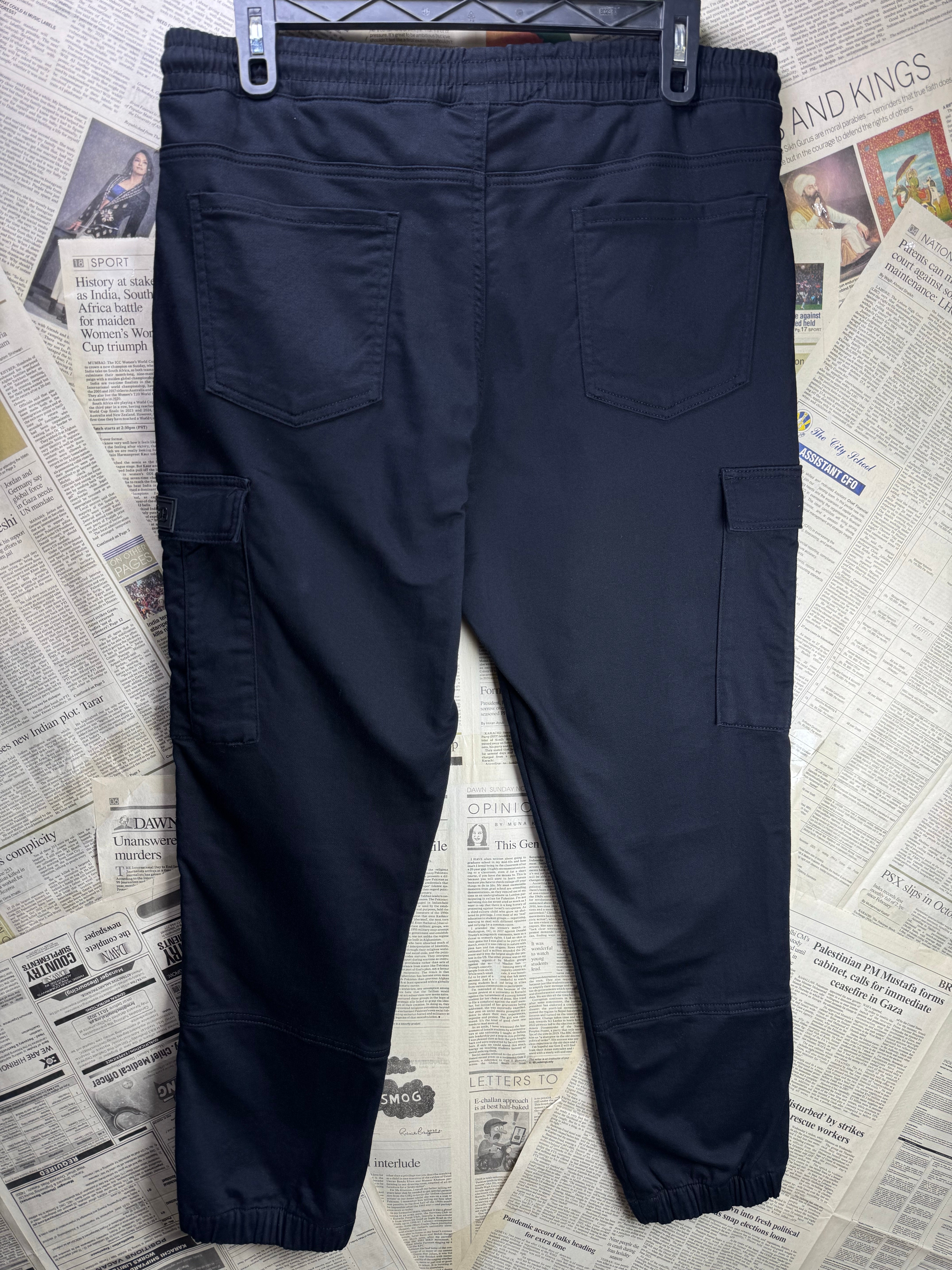 Supply & Demand® Waist: 38" to 40" | Cargo Trousers | Cotton - Elastane | 1692 - Genuine Maal