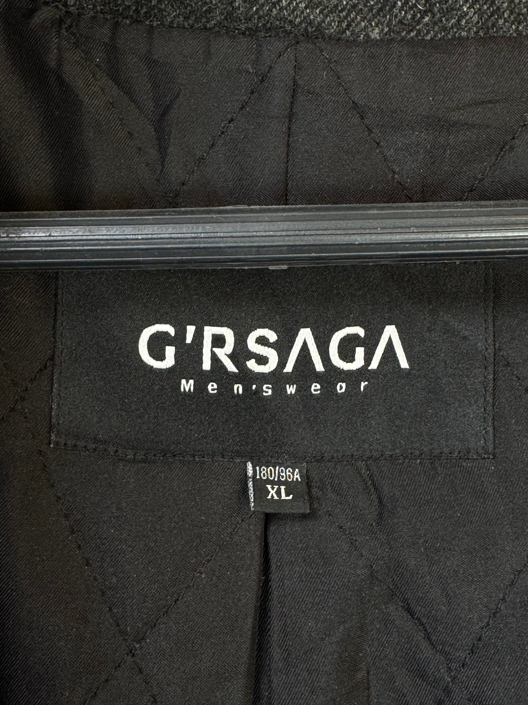 Grasaga® Small | Chest: 21" | Gray | Jacket | Wool - Blend | 3174 - Genuine Maal
