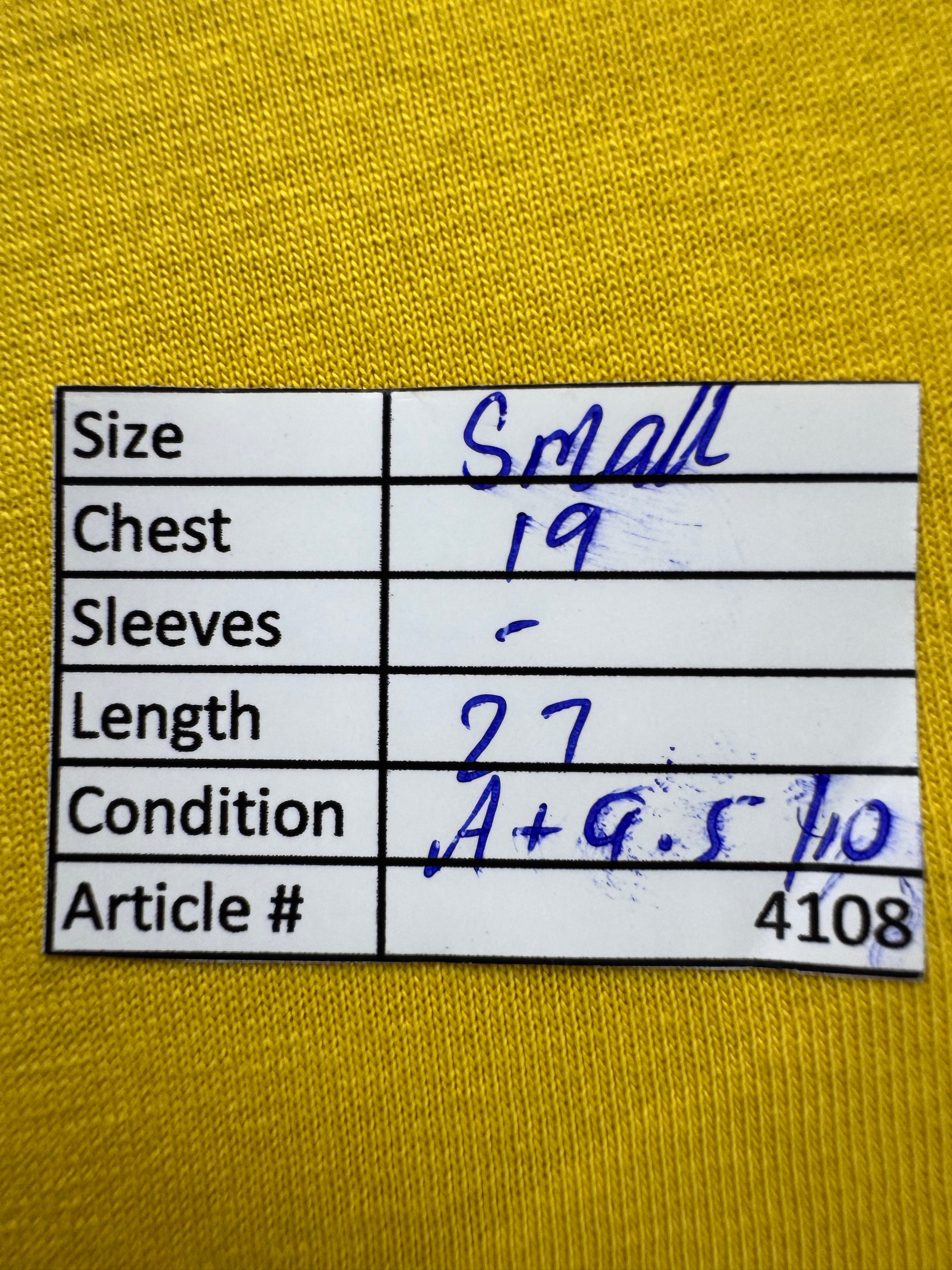 Tommy Hilfig*r® Small | Chest: 19" | Yellow | T-Shirt | Cotton | 4108 - Genuine Maal
