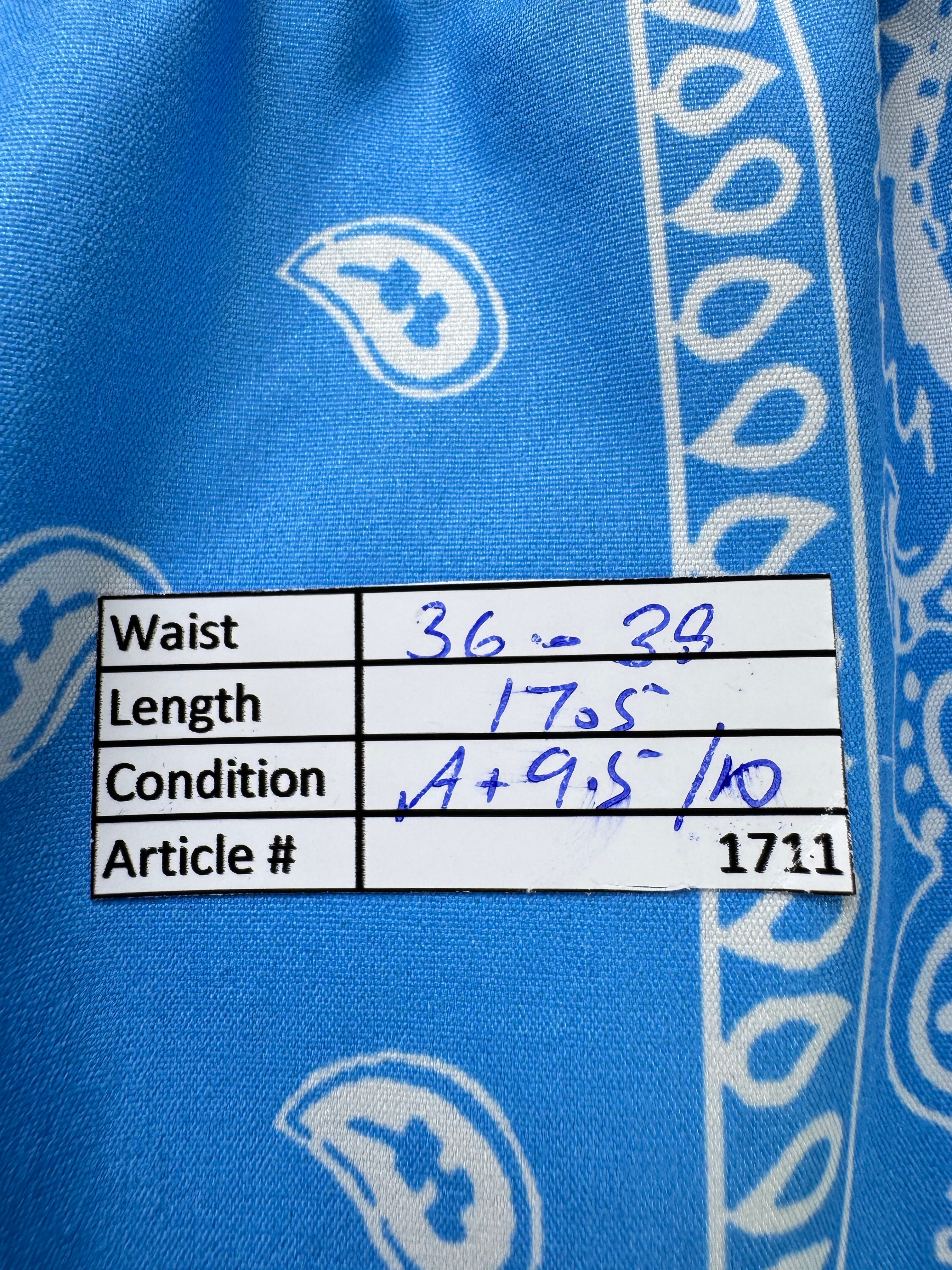 Manfinity® Waist: 36" to 38" | Blue | Shorts | Poly | 1711 - Genuine Maal