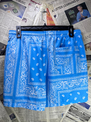 Manfinity® Waist: 36" to 38" | Blue | Shorts | Poly | 1711 - Genuine Maal