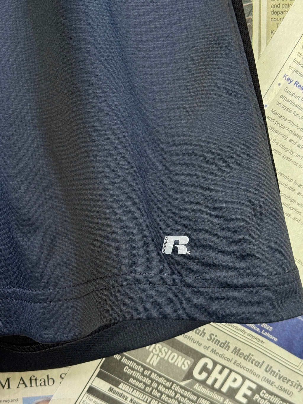 Russell® Waist: 28" | Navy Blur | Shorts | Poly | 1126 - Genuine Maal