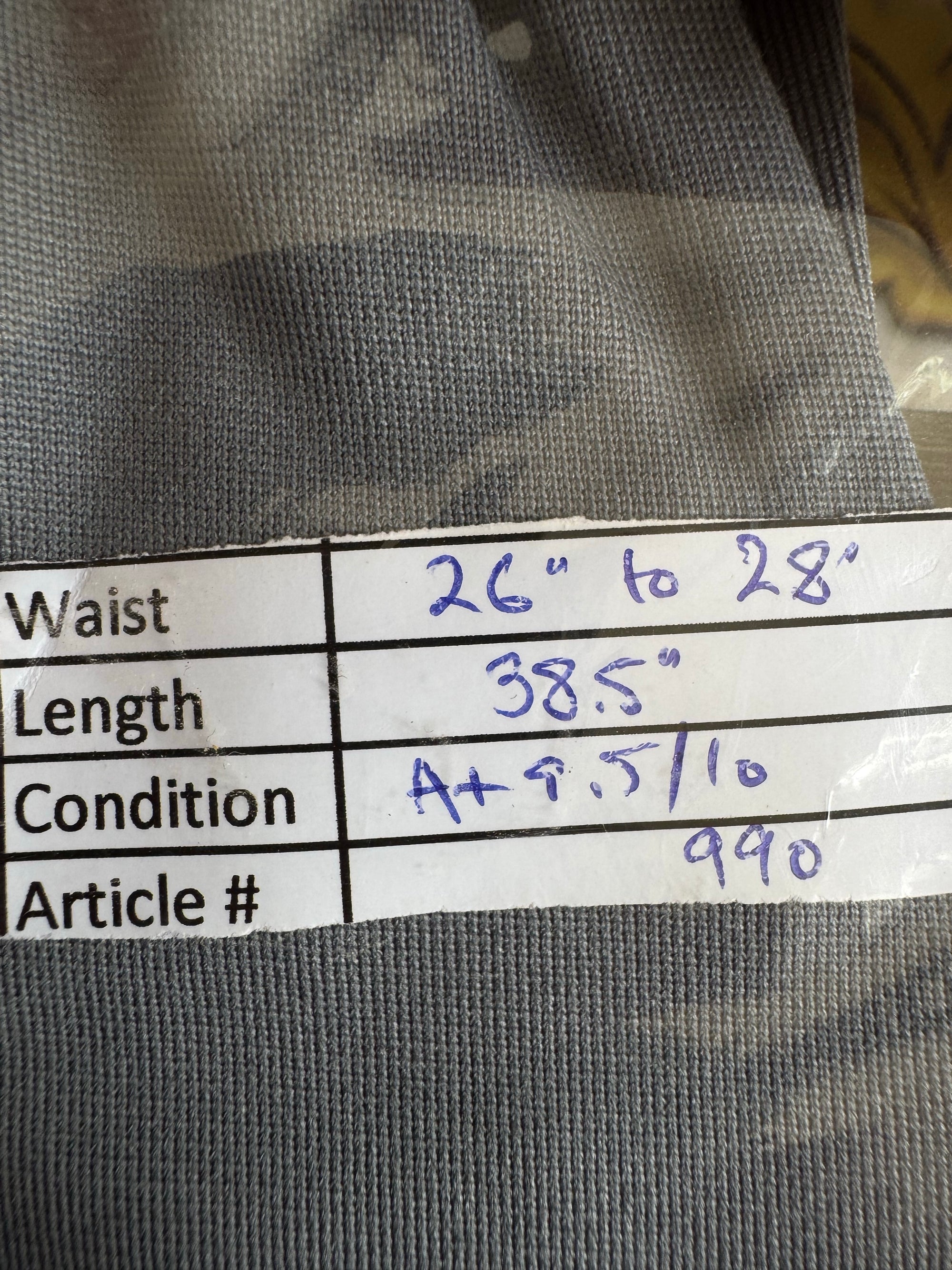 N*KE® Waist: 26" to 28" | Grey | Sports Trouser | Poly | 990 - Genuine Maal