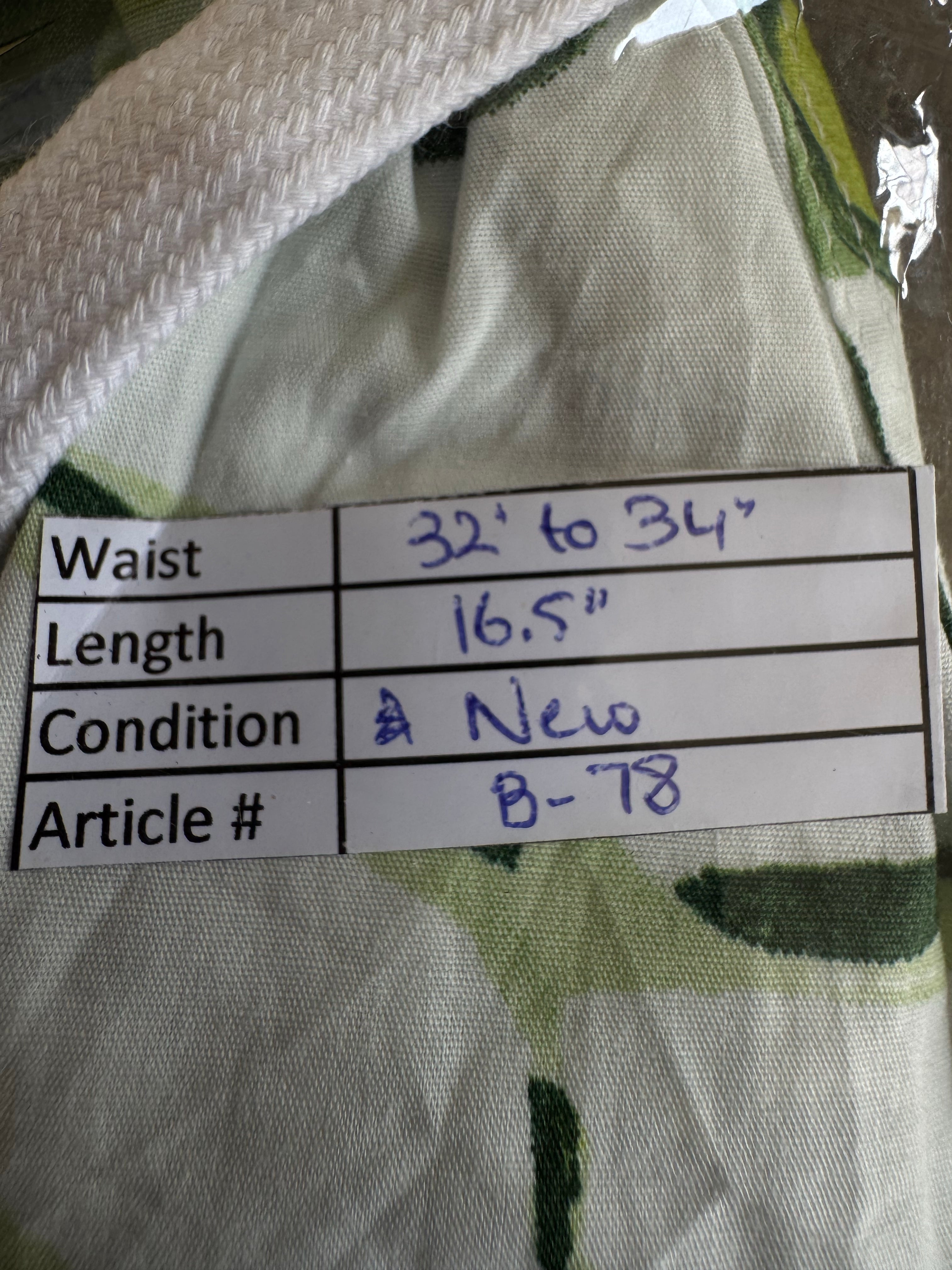 PIYAMA® Waist: 32" to 34" | Floral | Shorts | Cotton | B78 - Genuine Maal