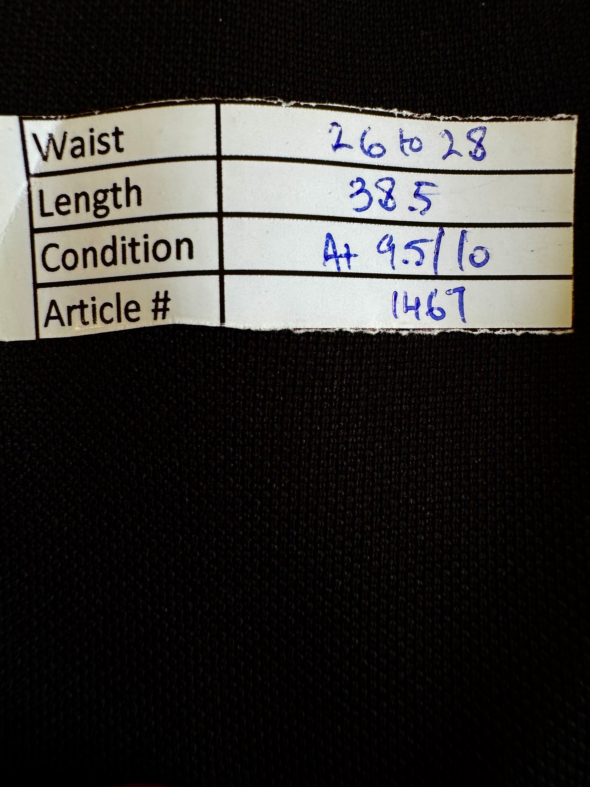 Adid*s® Waist: 26" to 28" | Black | Sports Trousers | Poly | 1467 - Genuine Maal