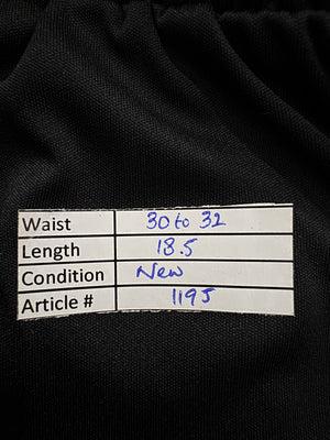 Joma® Waist: 30" to 32" | Black | Sport Shorts | Poly | 1195 - Genuine Maal
