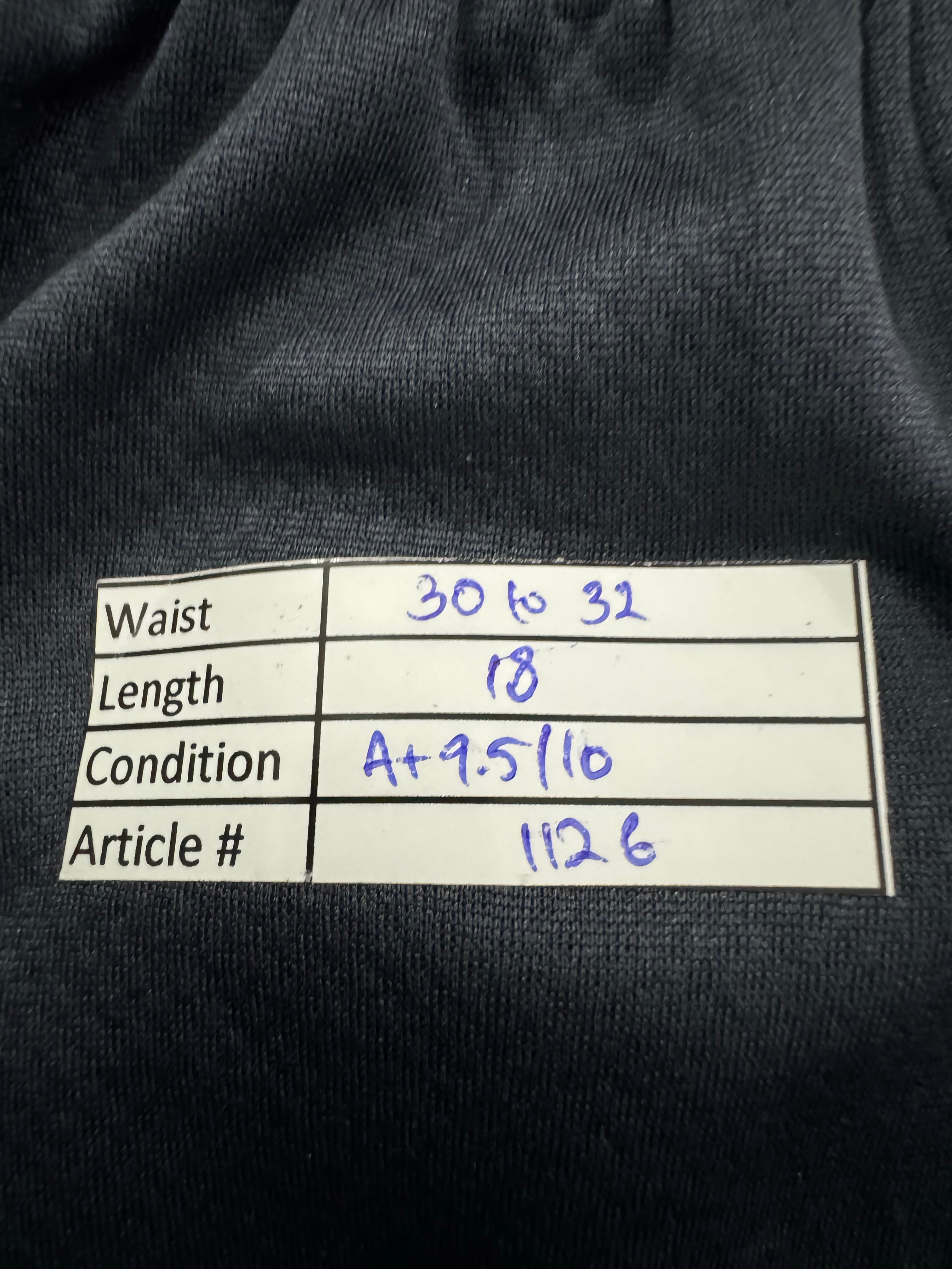 Russell® Waist: 30" to 32" | Navy Blue | Sports Shorts | Poly | 1126 - Genuine Maal