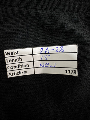 Technifine® Waist: 26" to 28" | Mid - night Blue | Gym Shorts | Poly - Spandex | 1178 - Genuine Maal