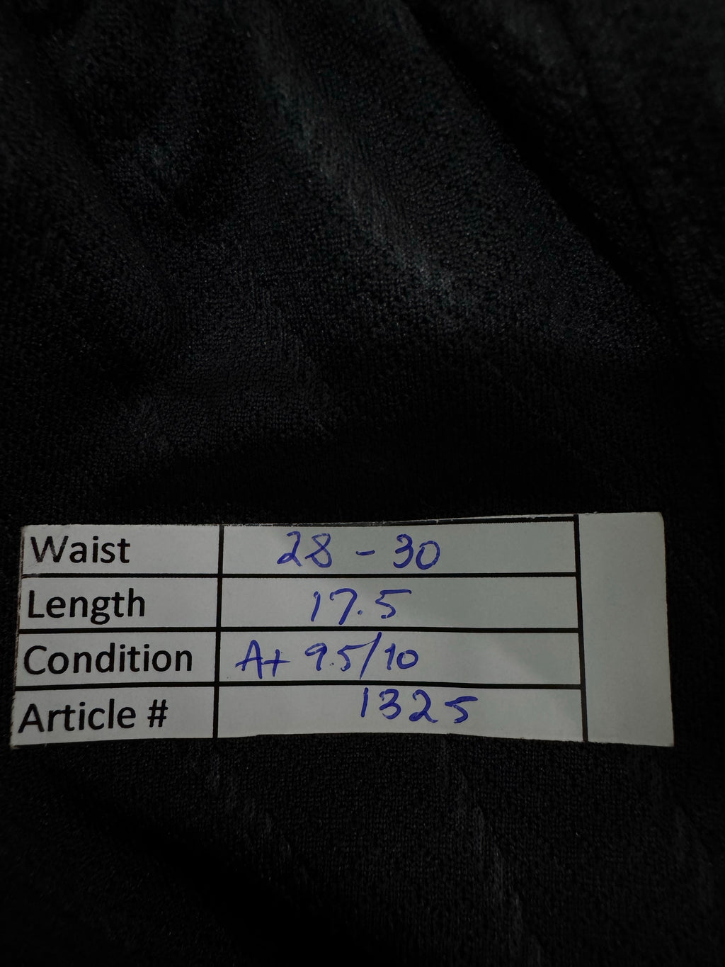 N*ke® Waist: 28" to 30" | Black | Sports Shorts | Poly | 1325 - Genuine Maal