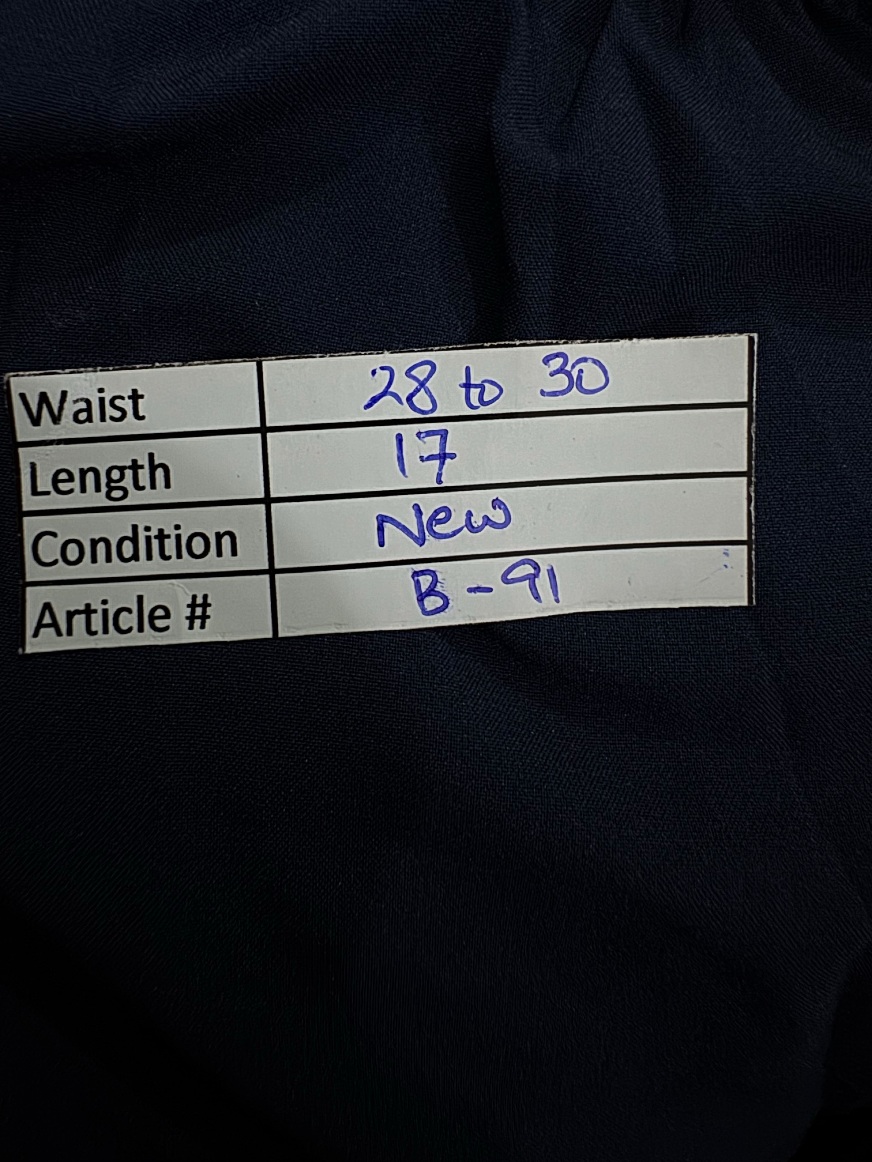 PALADIN® Waist: 28" to 30" | Navy Blue | Swim Shorts | B91 - Genuine Maal