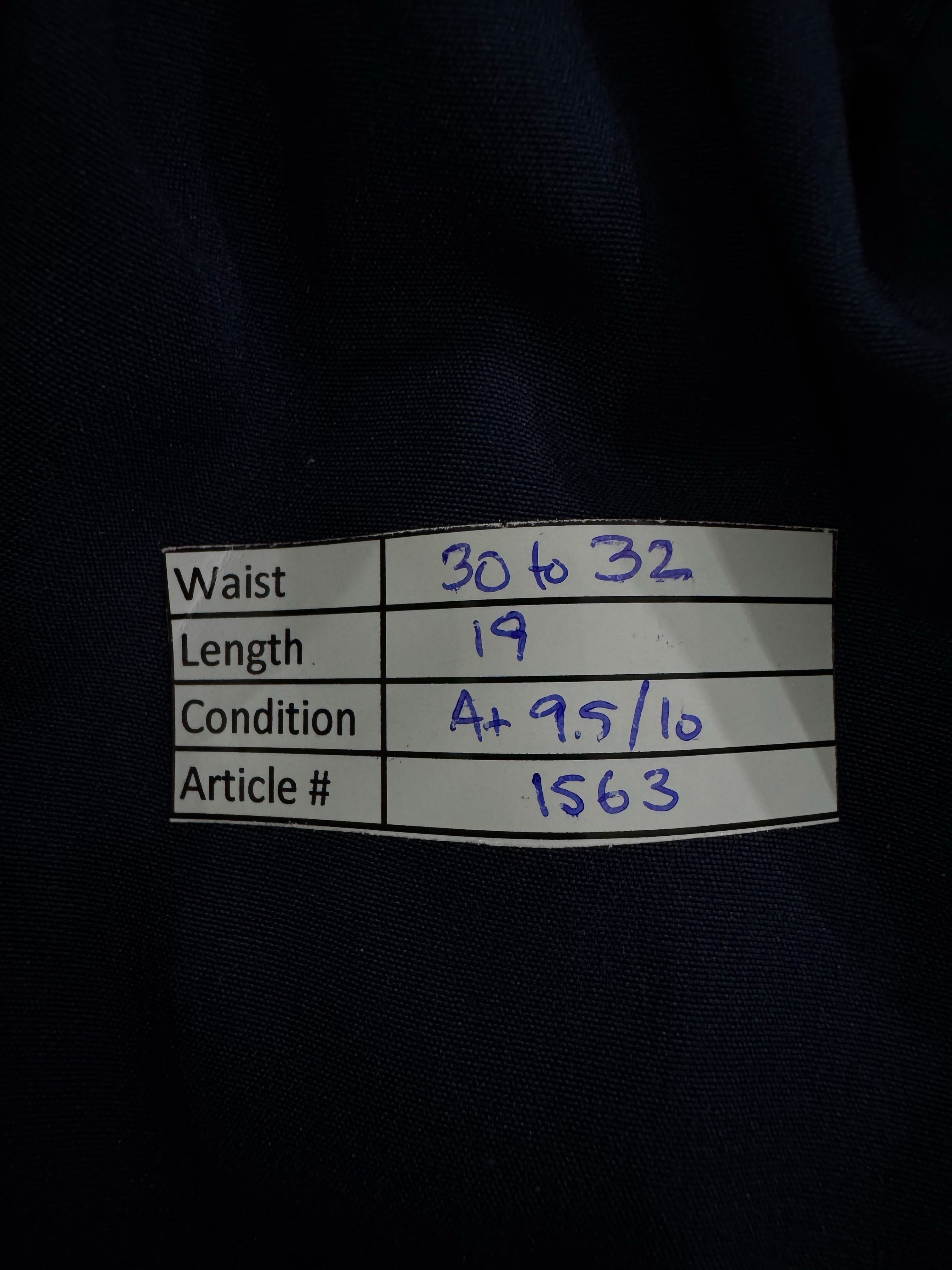 Tech Training® Waist: 30" to 32" | Navy Blue | Sports Shorts | Poly | 1563 - Genuine Maal