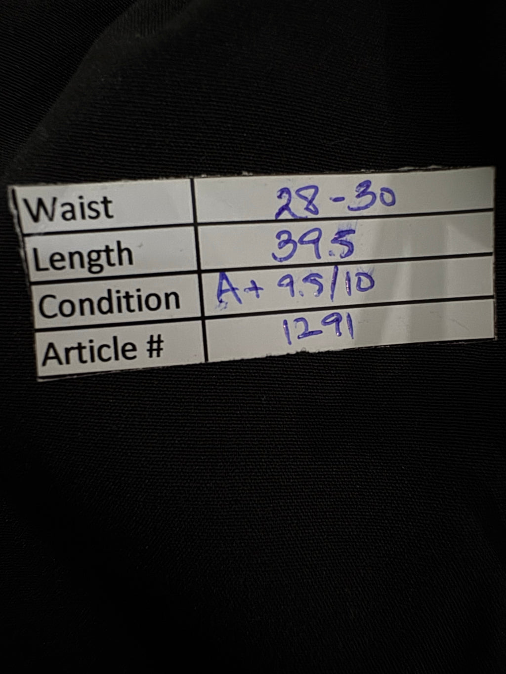 MAN® Waist: 28" to 30" | Black | Gym Trousers | Poly - Elastane | 1291 - Genuine Maal