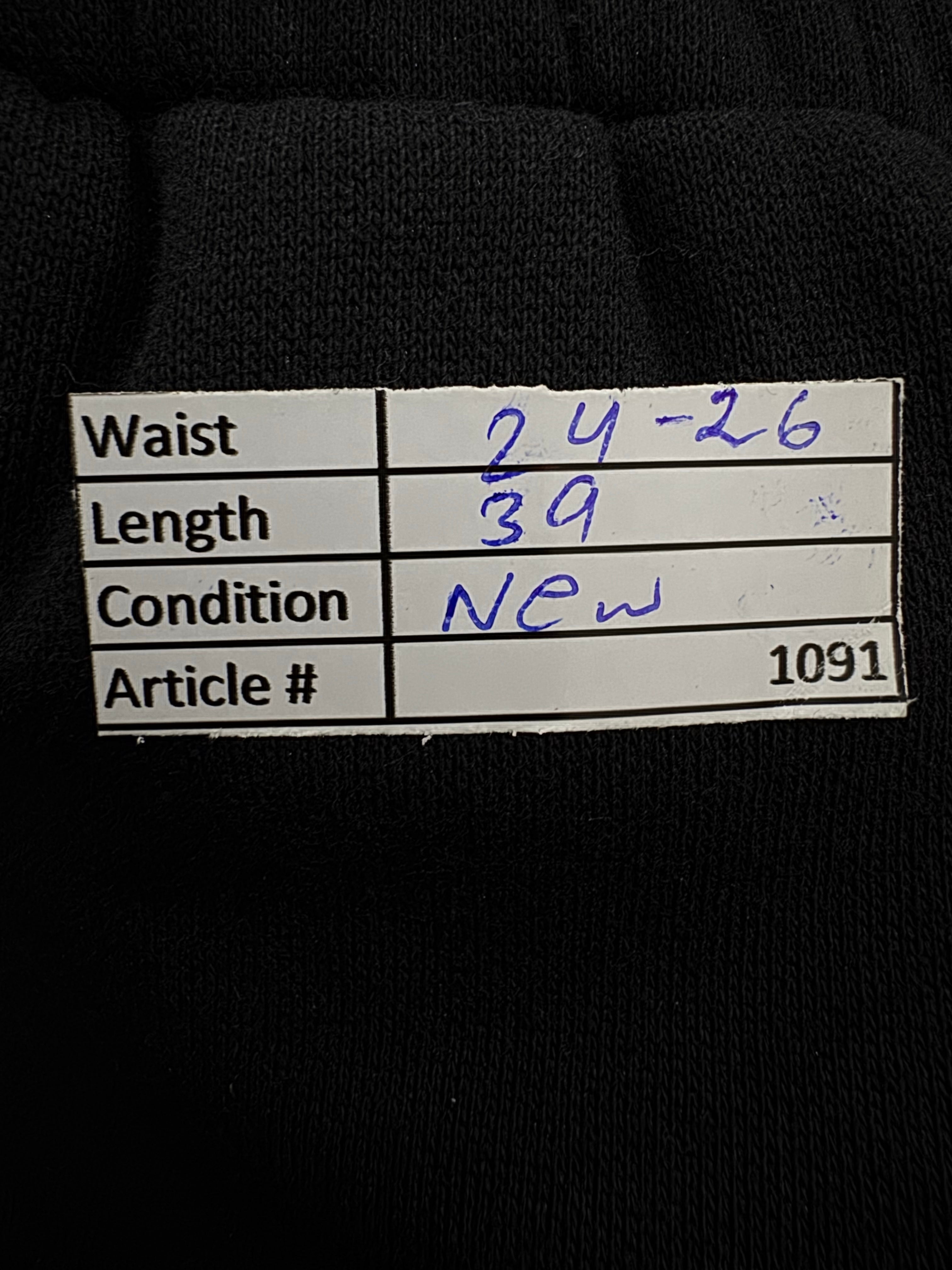 Primark® Waist: 24" to 26" | Black | Trousers | 1091 - Genuine Maal