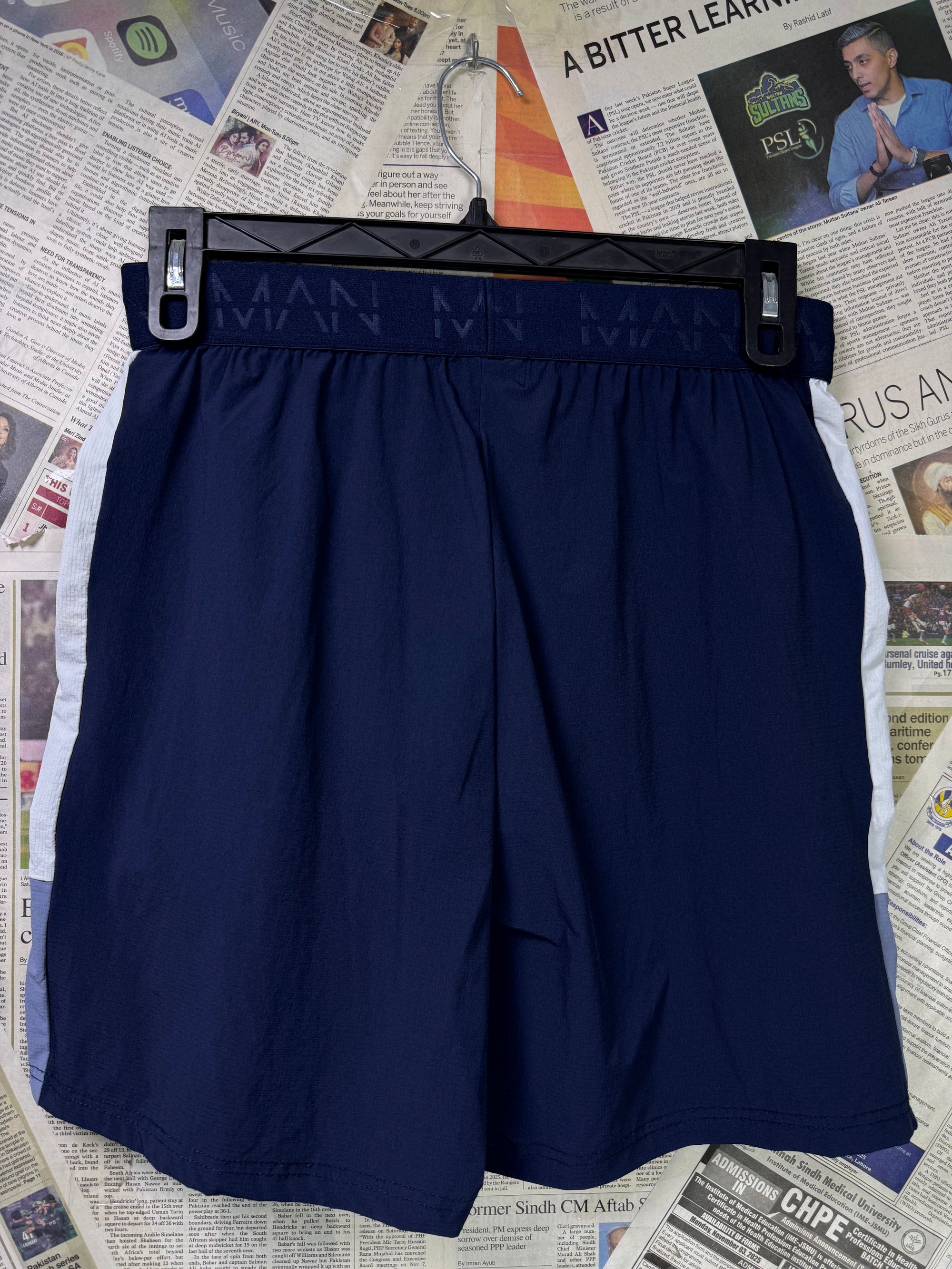 Man® Waist: 30" | Navy Blue | Shorts | 1125 - Genuine Maal