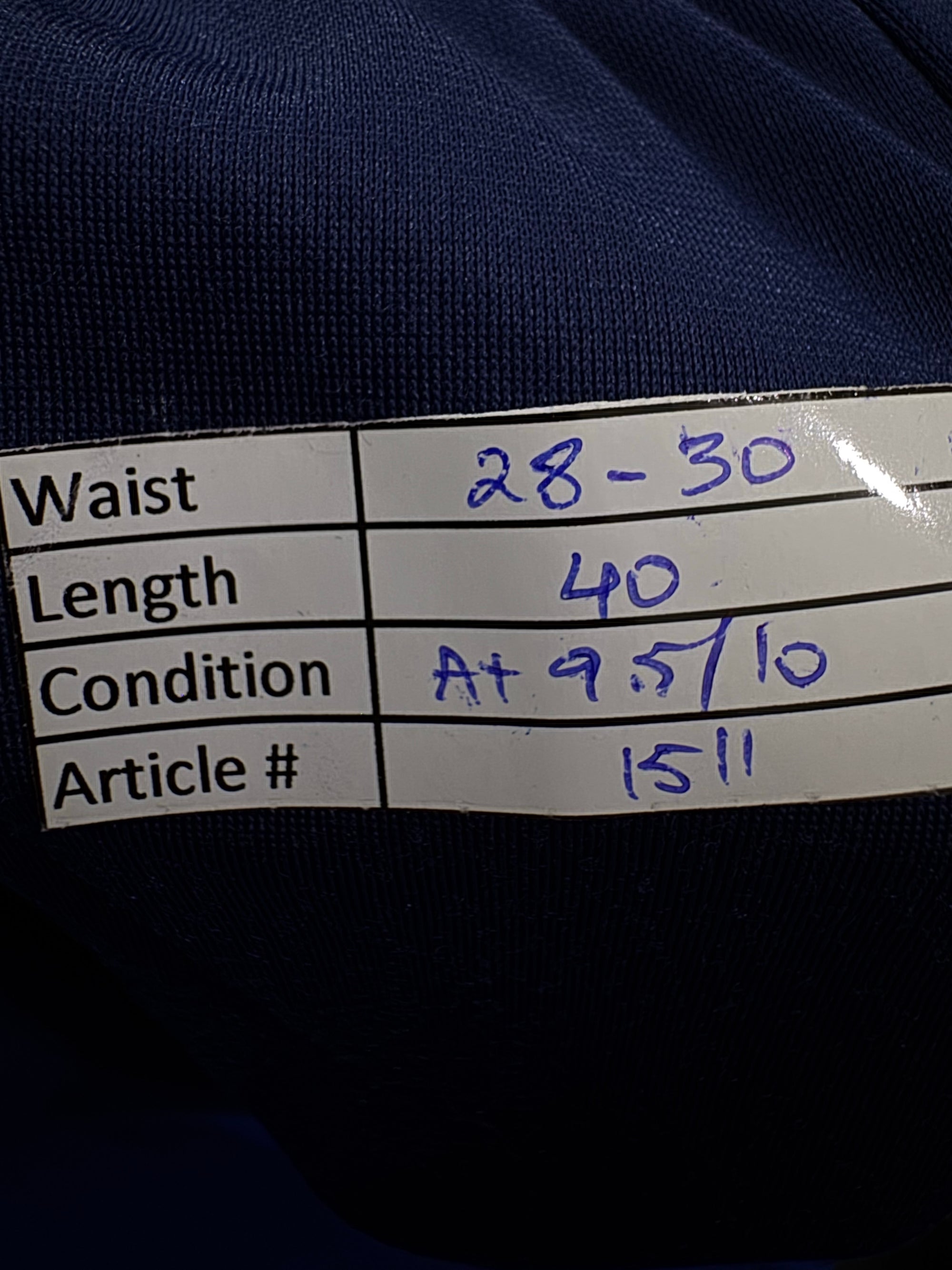 Umbro® Waist: 28" to 30" | Navy | Sports Trouser | Poly | 1511 - Genuine Maal