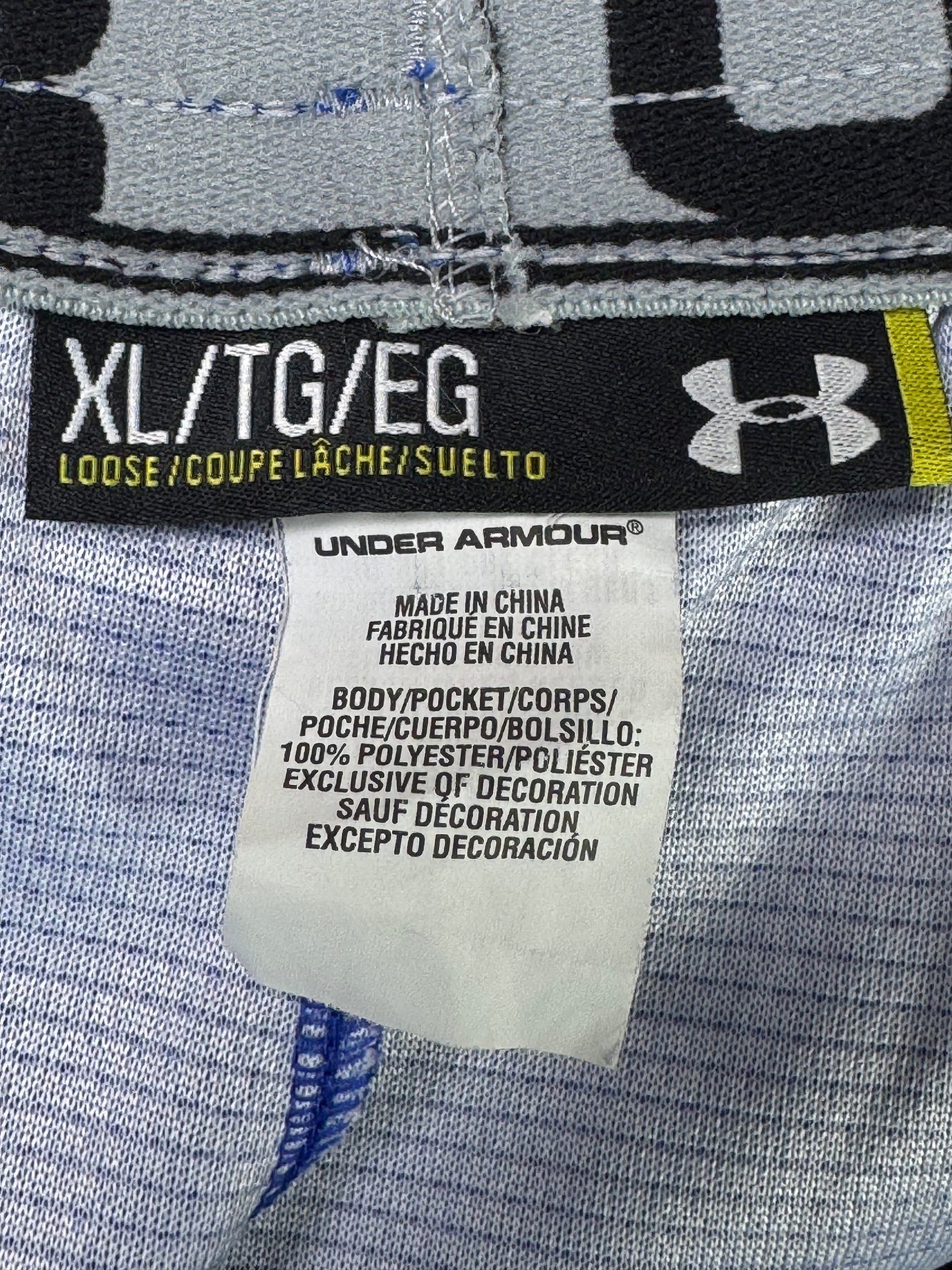 Under Armor® Waist: 34" | Blue | Shorts | Poly | 1123 - Genuine Maal