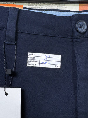 F&F® Waist: 30" | Navy Blue | Shorts | Cotton | 1149 - Genuine Maal