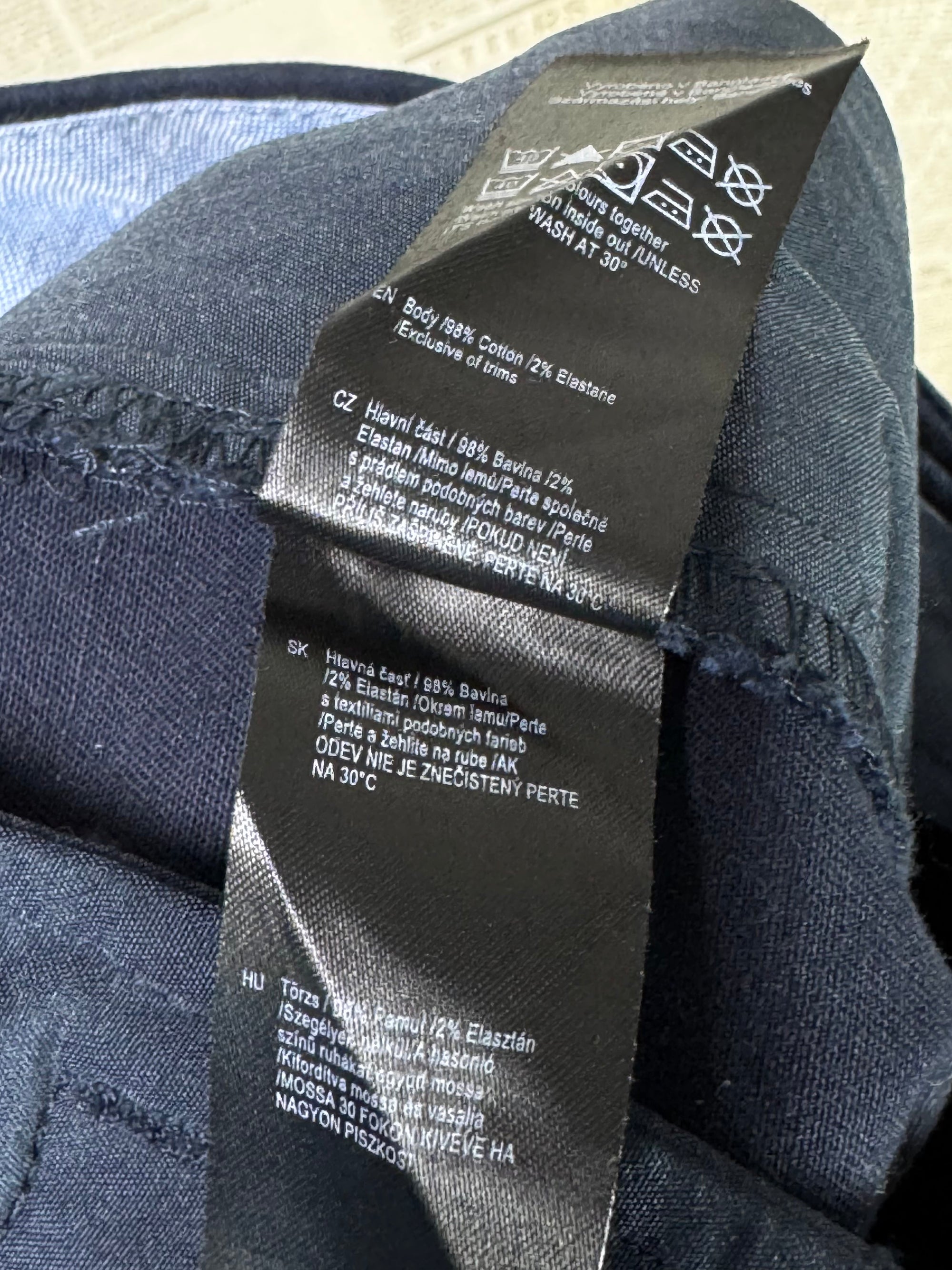 F&F® Waist: 30" | Navy Blue | Shorts | Cotton | 1149 - Genuine Maal