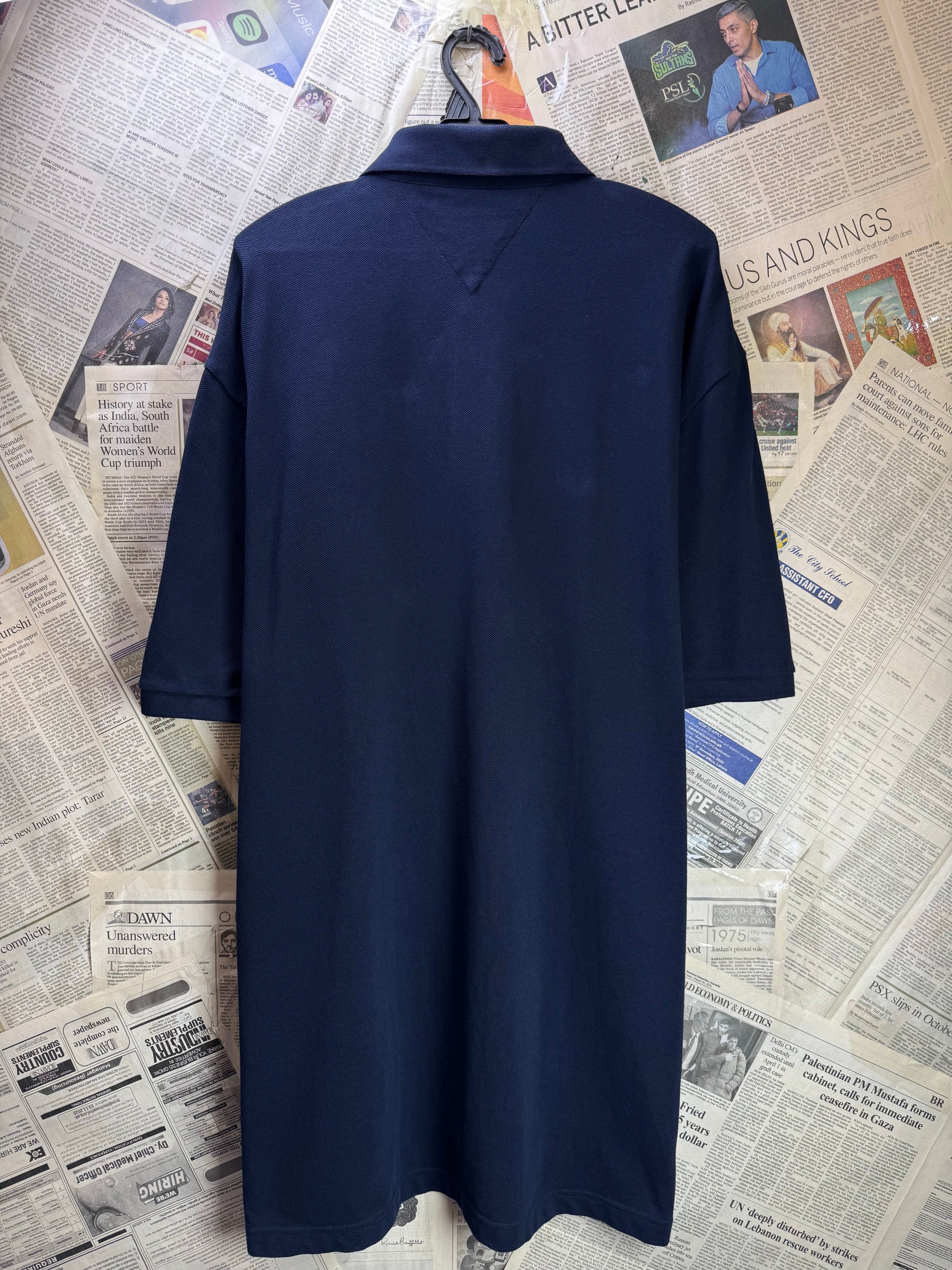 Tommy Hilfig*r® XL | Chest: 26" | Space Blue | Polo | Cotton | 4321 - Genuine Maal