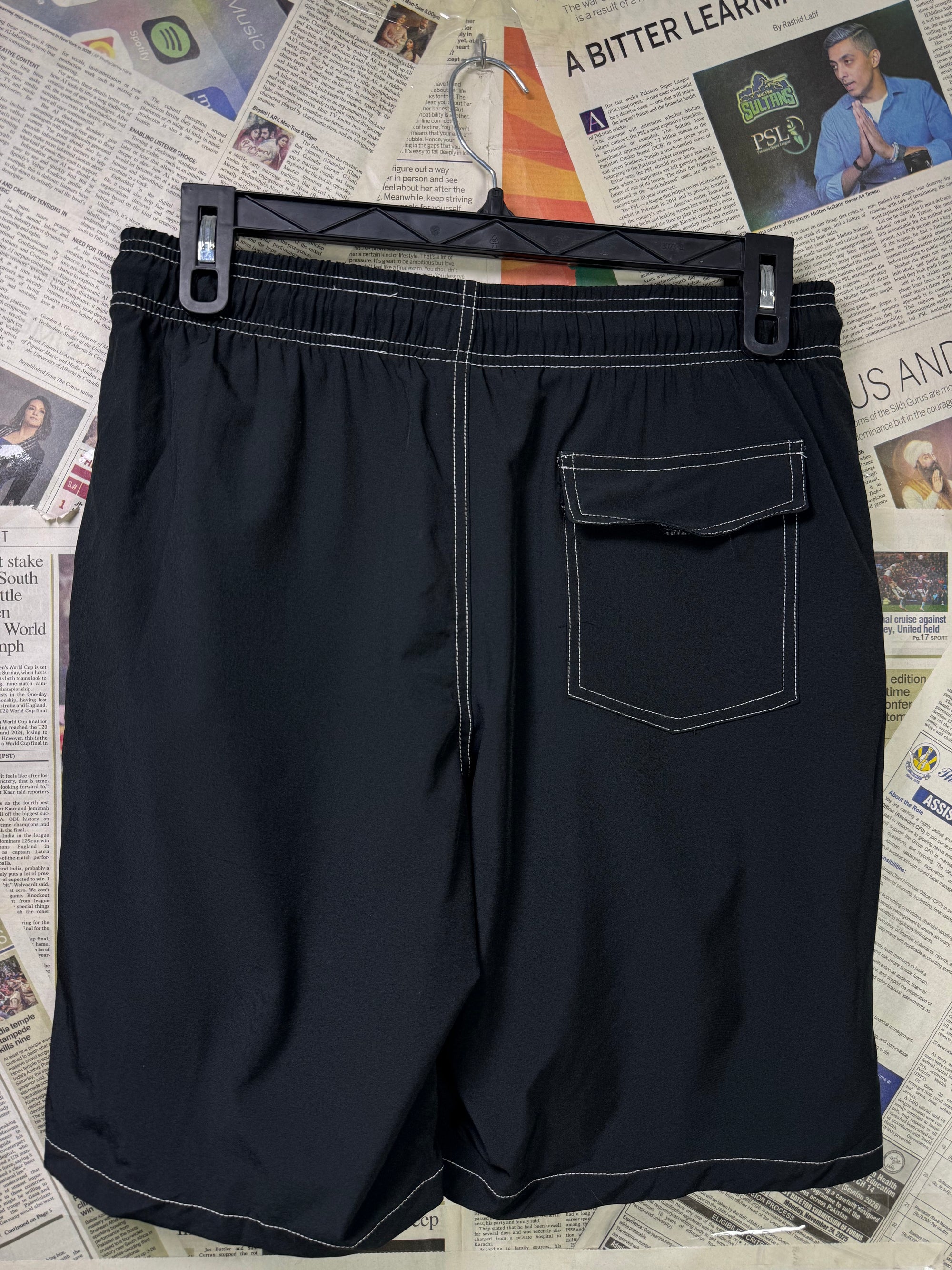 Arcweg® Waist: 32" | black| Shorts | Poly | 1124 - Genuine Maal