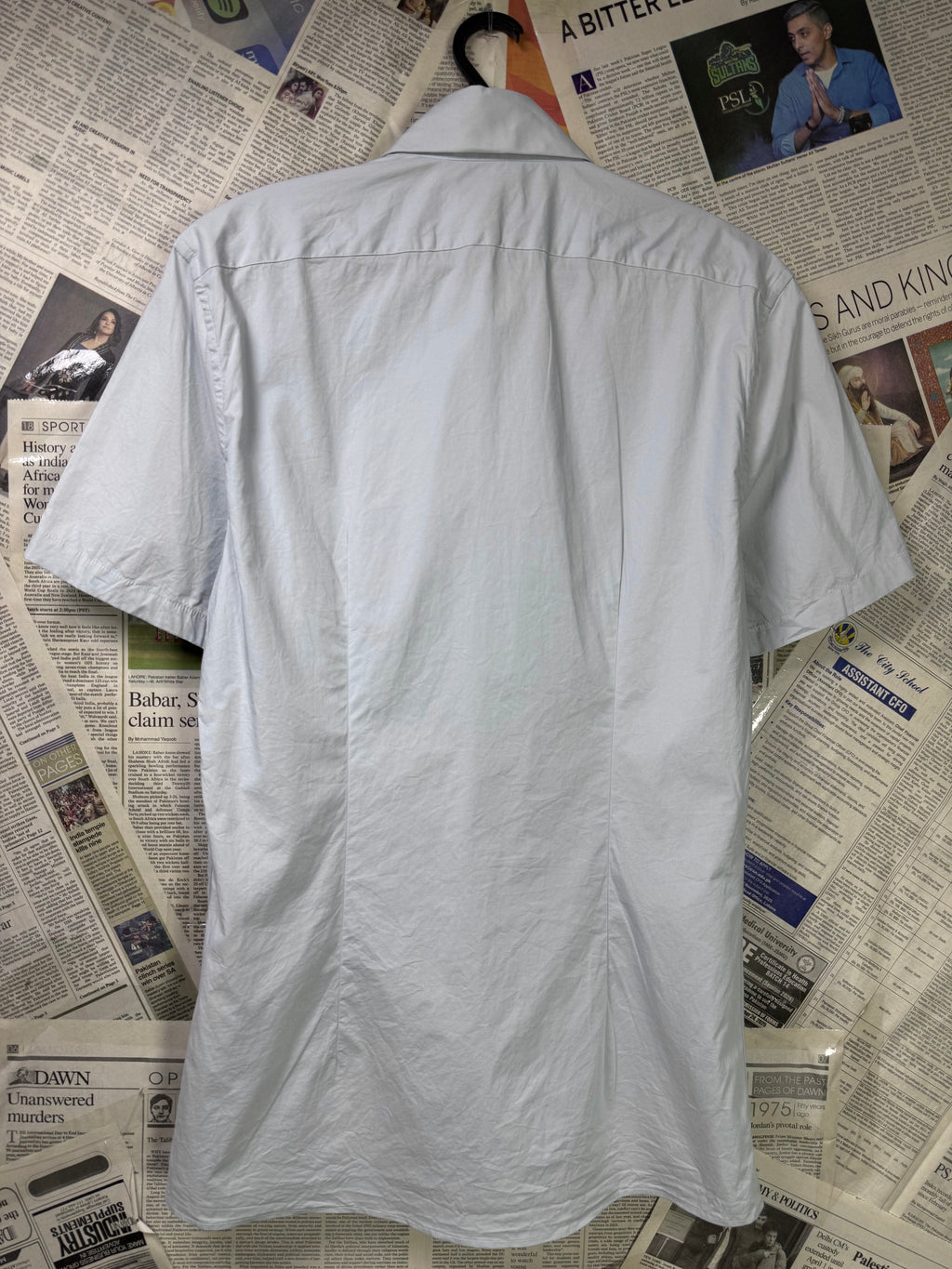 Reiss® Small | Chest: 19" | Grey | Shirt | Cotton Blend | 3177 - Genuine Maal