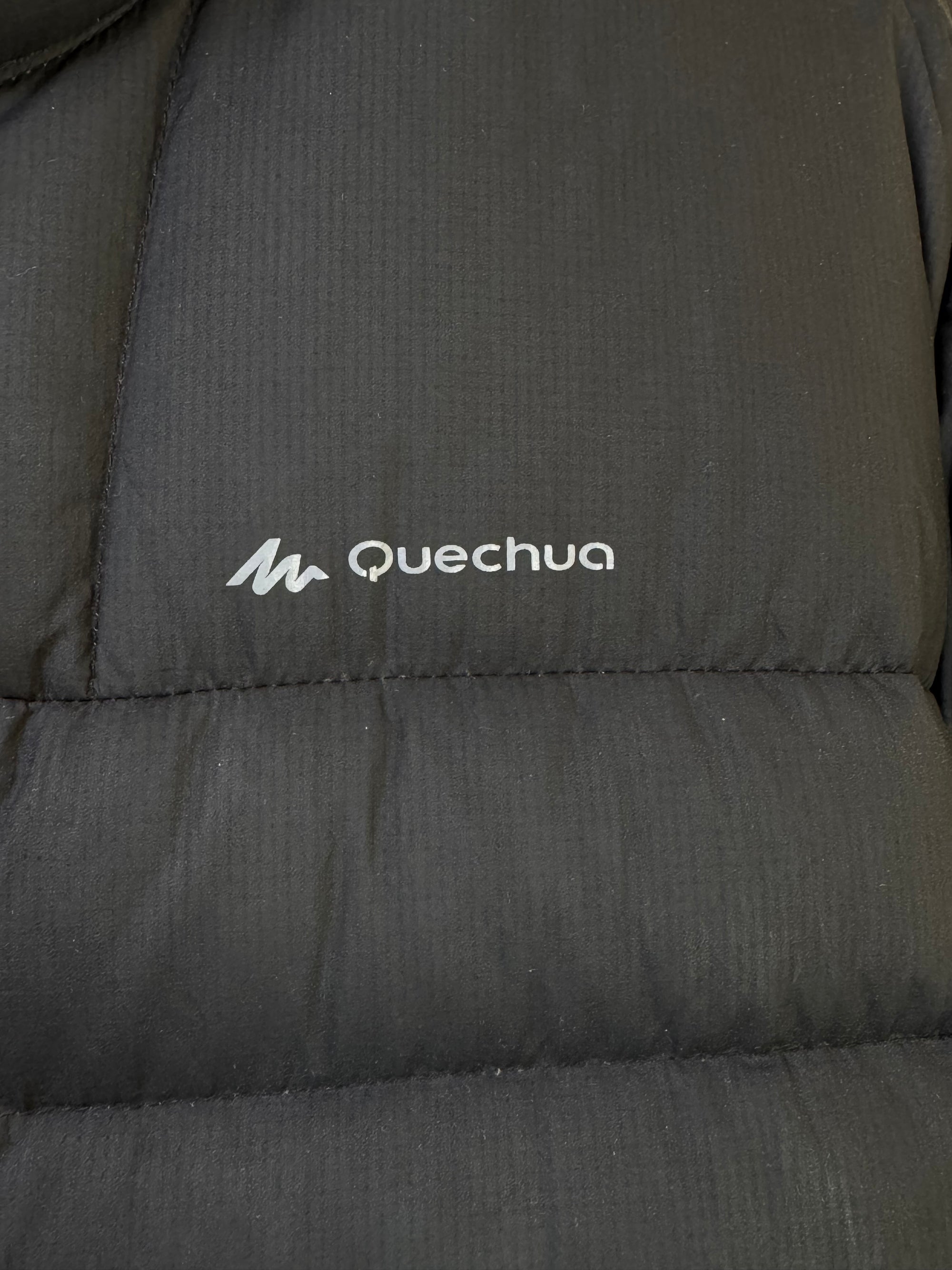 Quechua® Medium | Chest: 21.5" | Black | Puffer Jacket | Filling: Duck/Down | 3189 - Genuine Maal