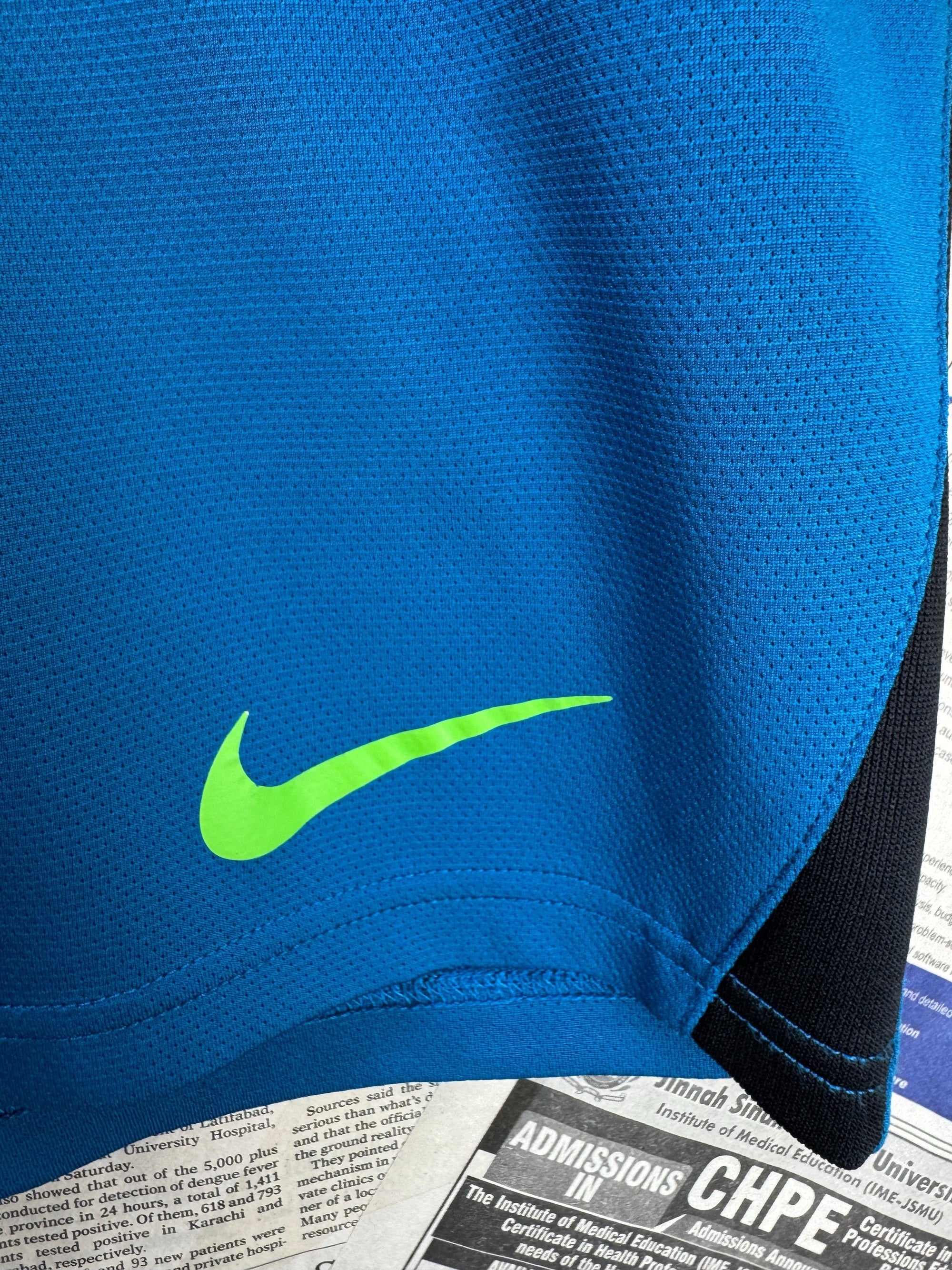 N*ke® Waist: 28" to 30" | Blue | Sports Shorts | Poly | 2399 - Genuine Maal