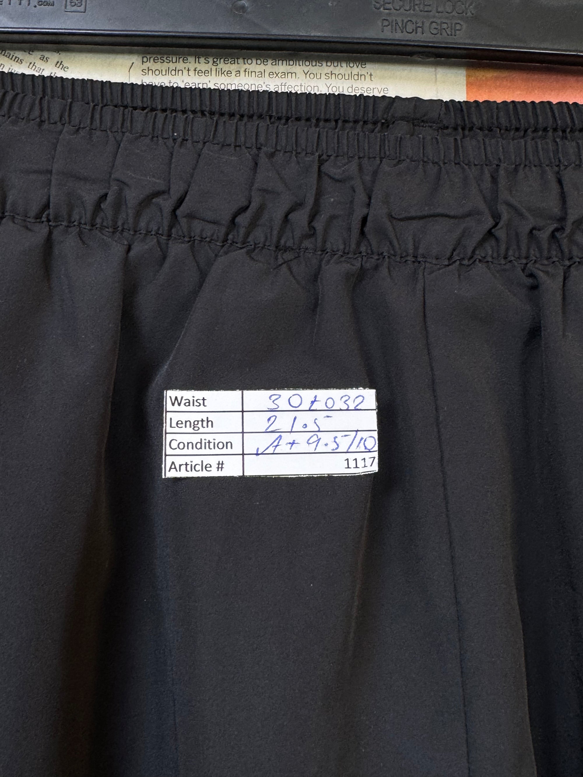 P*ma® Waist: 30" to 32" | Black | Swimming Shorts | Inner: Mesh | Poly | 1117 - Genuine Maal