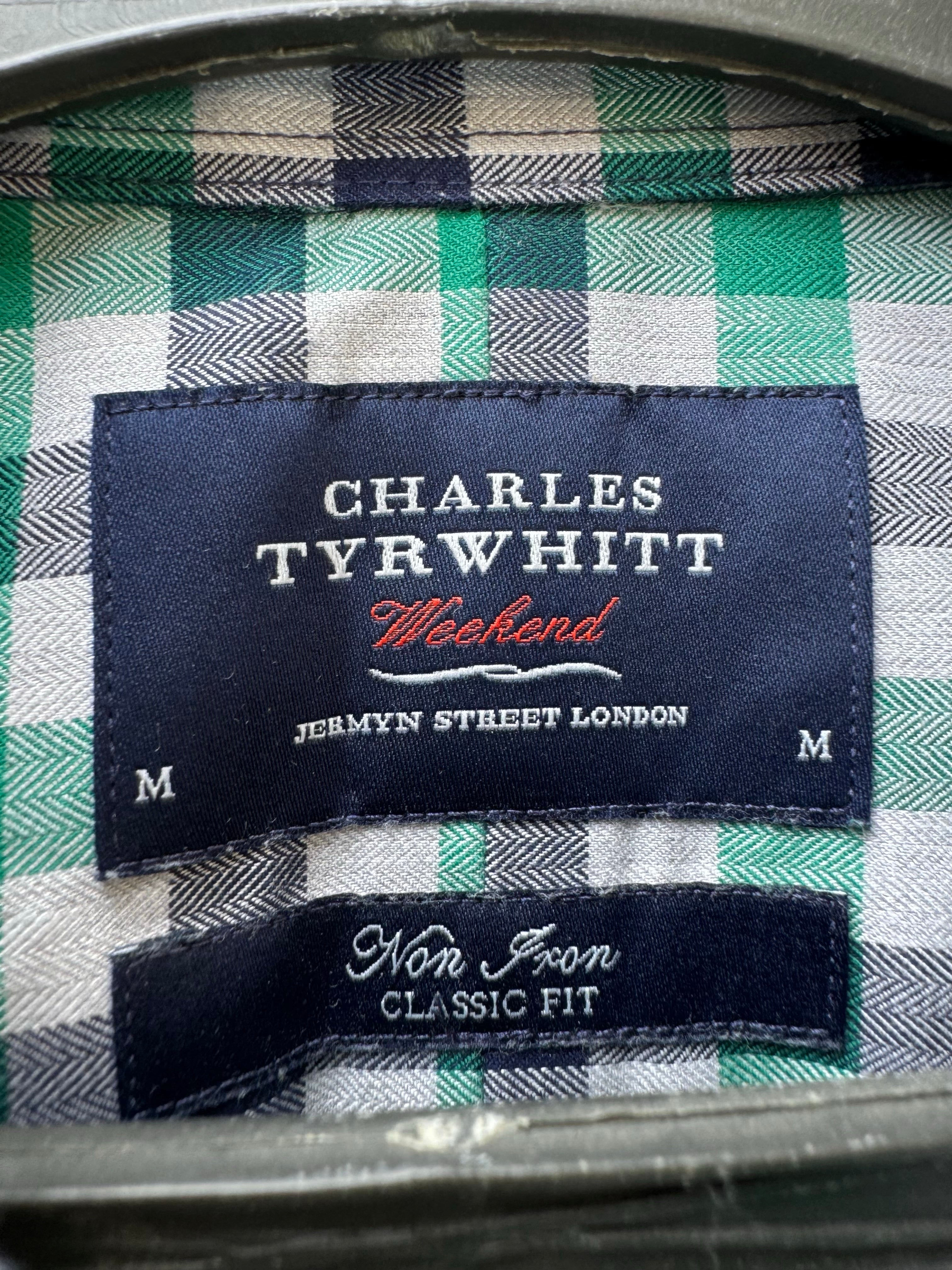 Charles Tyrwhitt® Large | Chest 23” | Check | Oxford Shirt | Cotton | 4322 - Genuine Maal